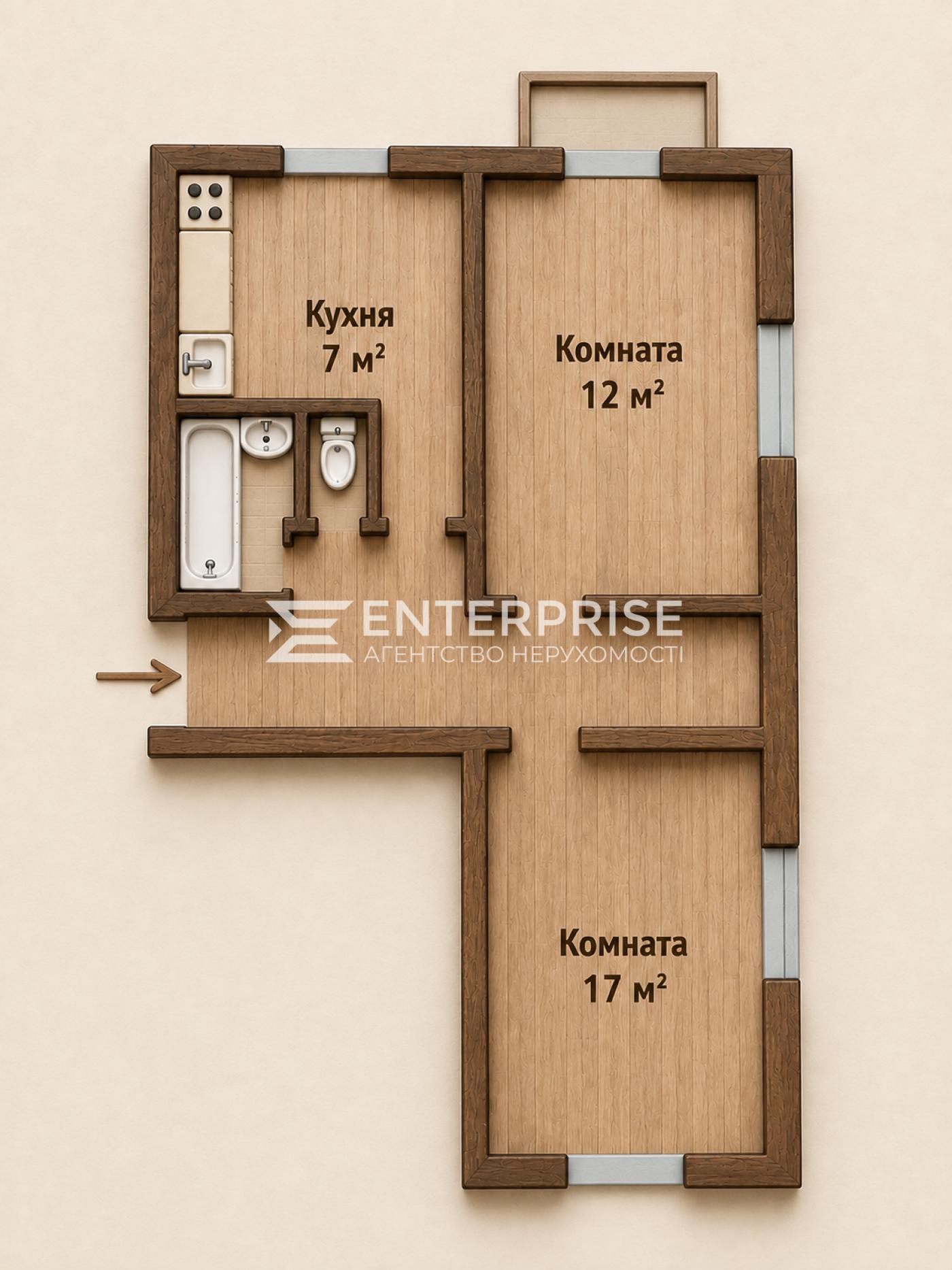 Sell 2-room apartment. Київ, Харьковское шоссе в, д. 18/1 — photo 8
