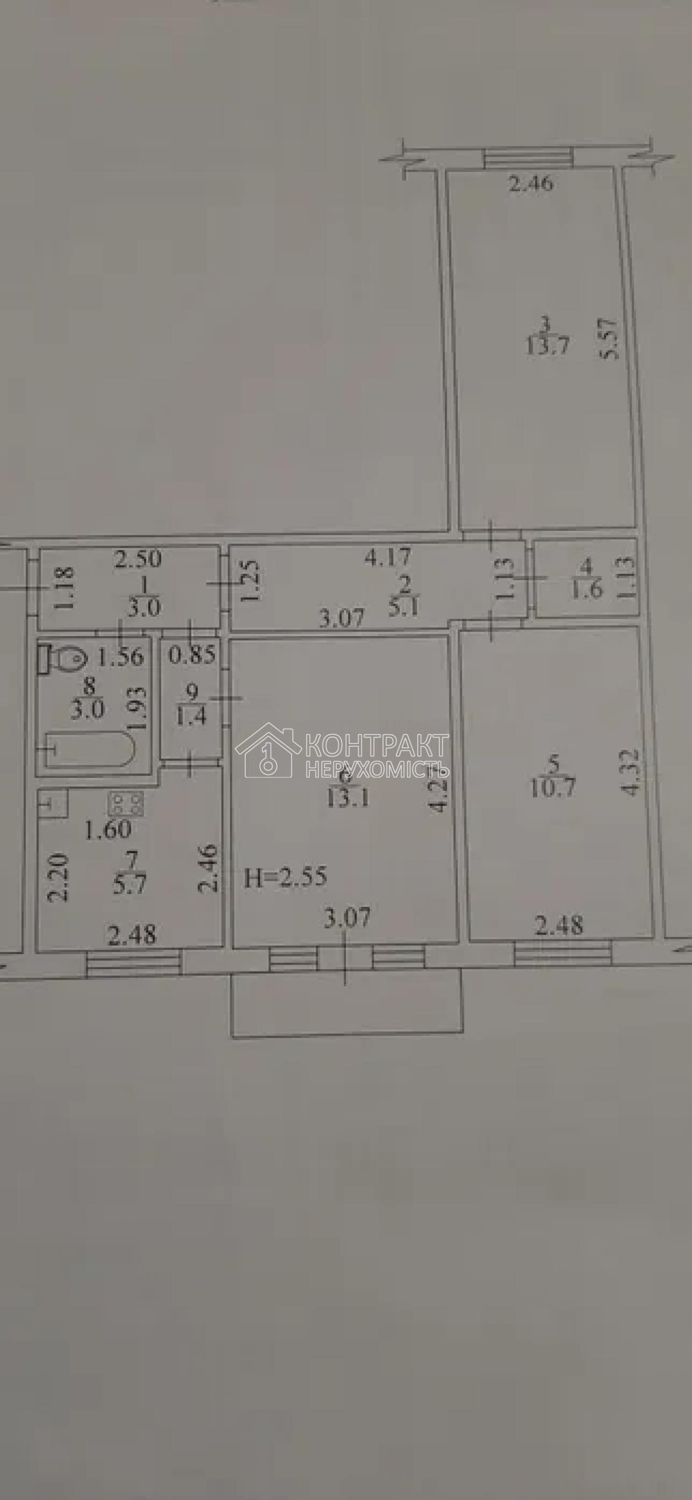 Продажа / Квартира / ул. Каденюка, Нові Будинки, Харків