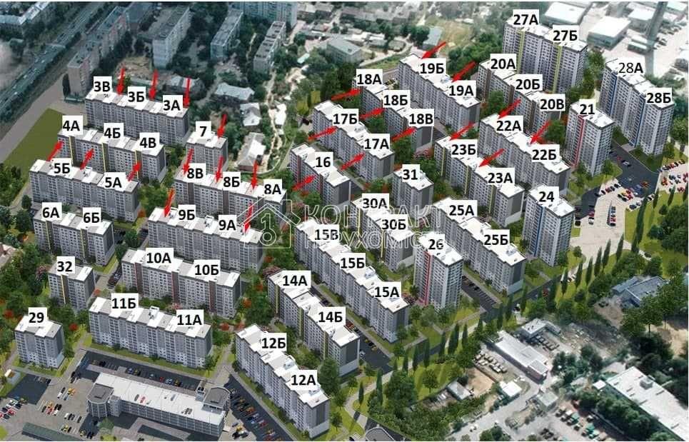 1кім.кв. 38.5м. будинок 16 ЖК Казка метро Холодна гора Новобудова