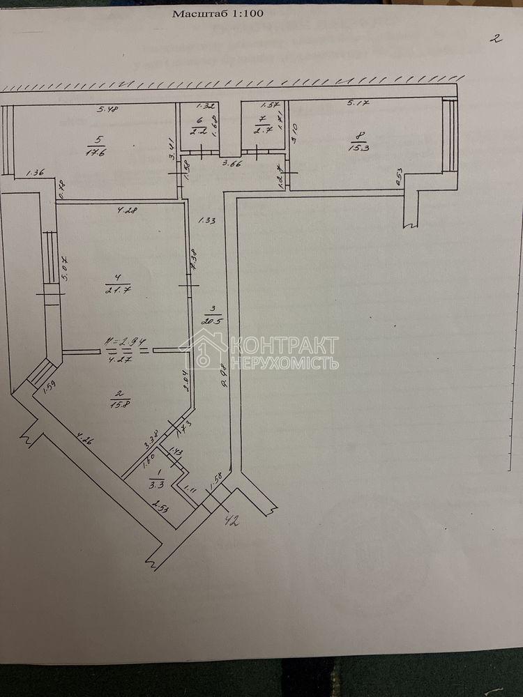 Продаж квартири 103,4 кв. м ЖК Новий БУдинок