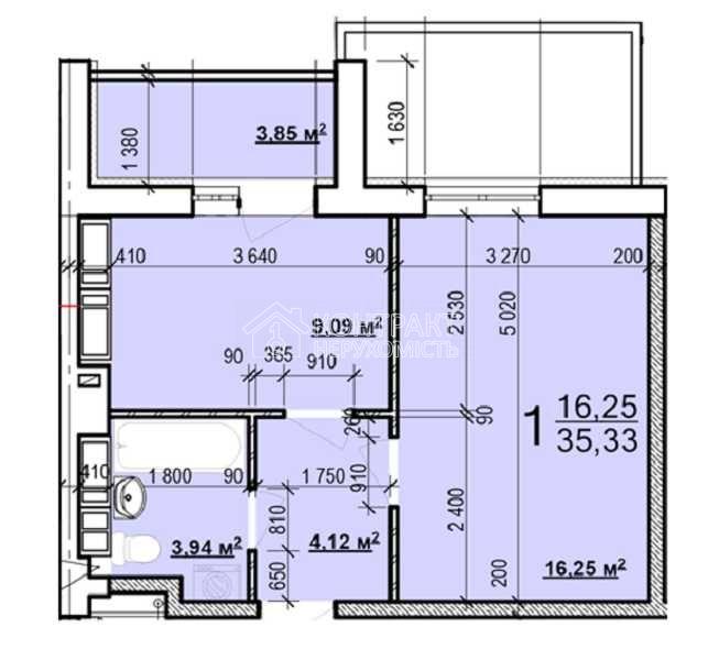Продам 1 комн квартиру в ЖК МИРА 3