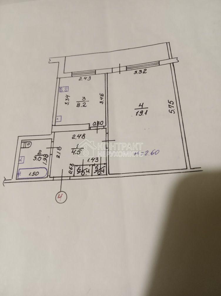 Продам 1-однокомнатную квартиру