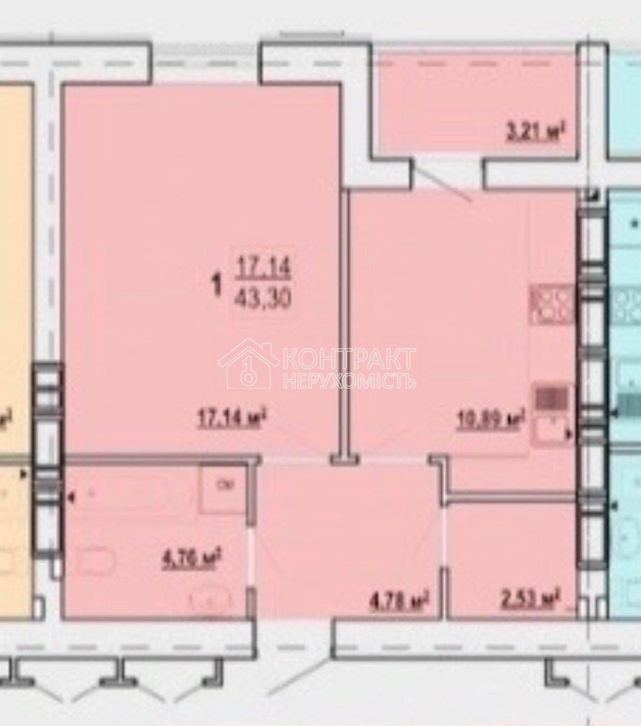 Продаж 1к ЖК Гідропарк