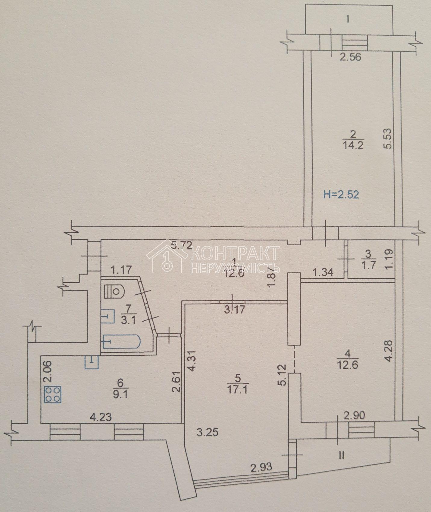 Продається 3х кімнатна квартира Нові будинки
