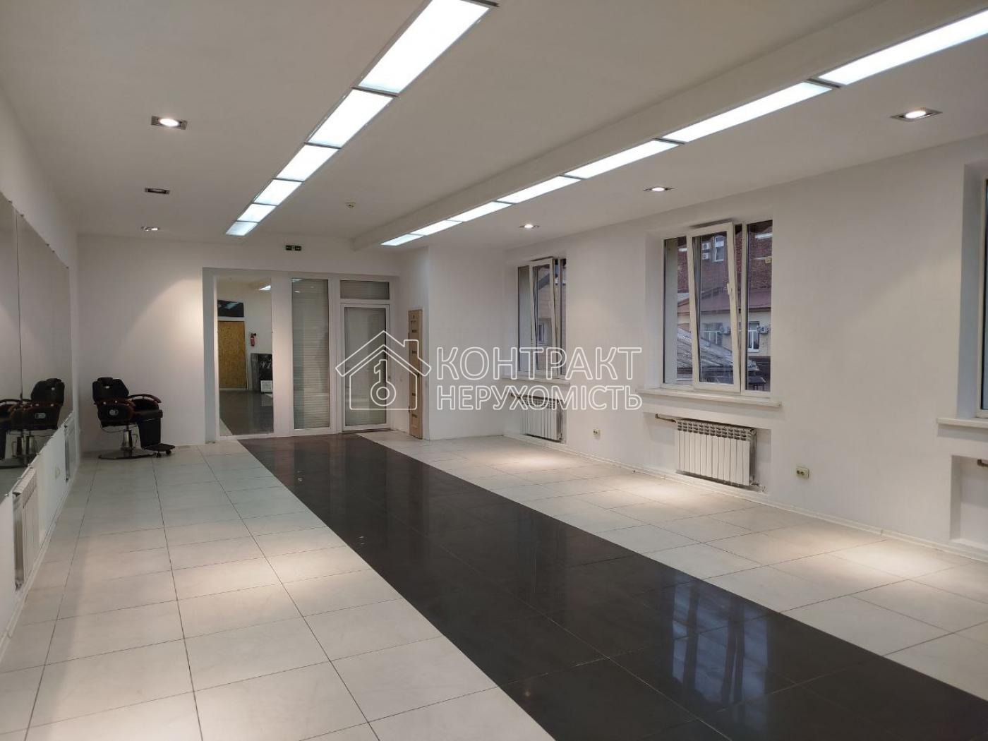 Оренда 72 м² в центрі Харкова комерційне приміщення