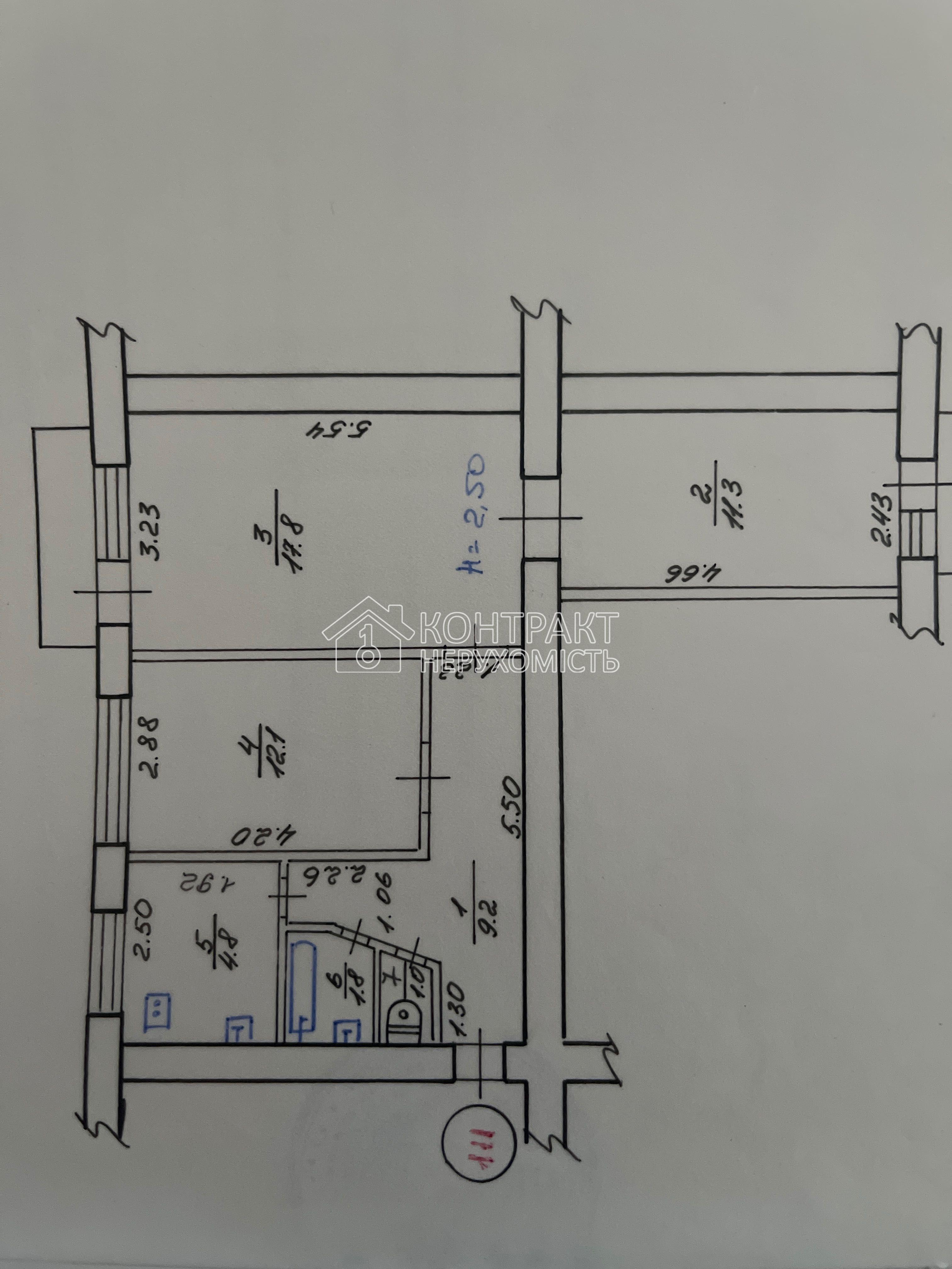 Продажа 3-комн квартира Павлове Поле 23 Августа