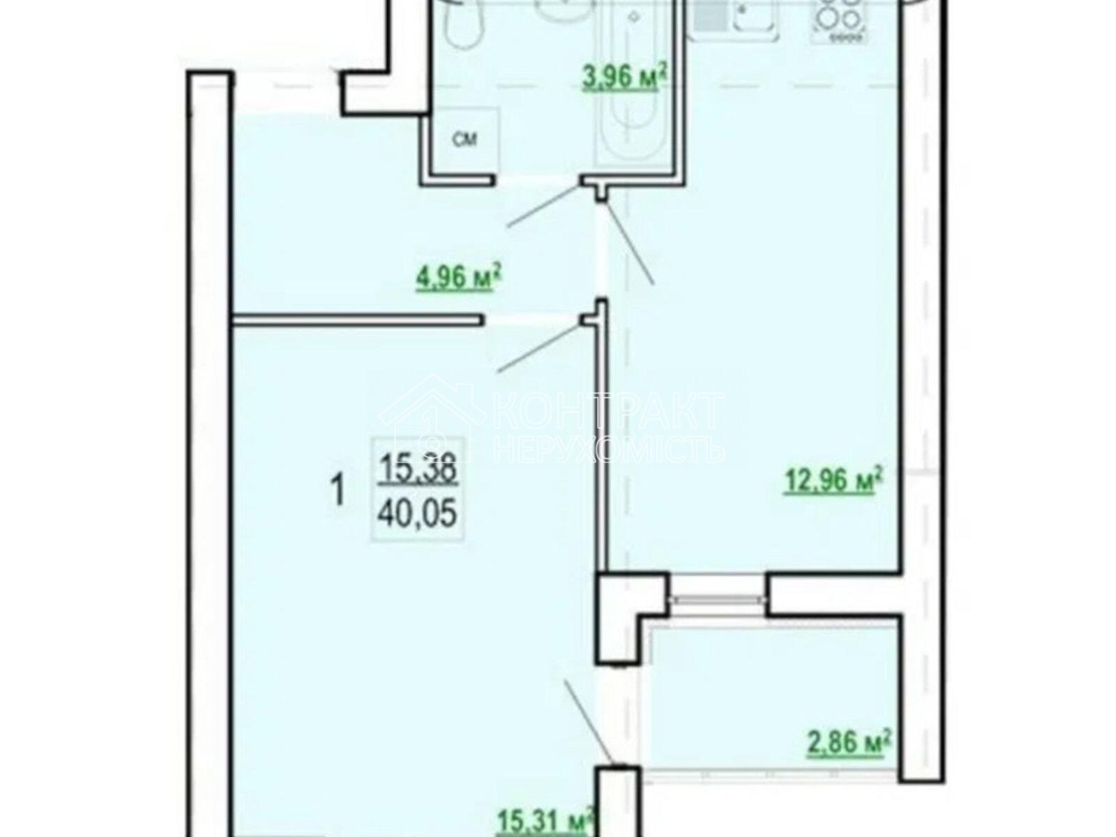 Продаж 1кім. квартири, ЖК Гідропарк