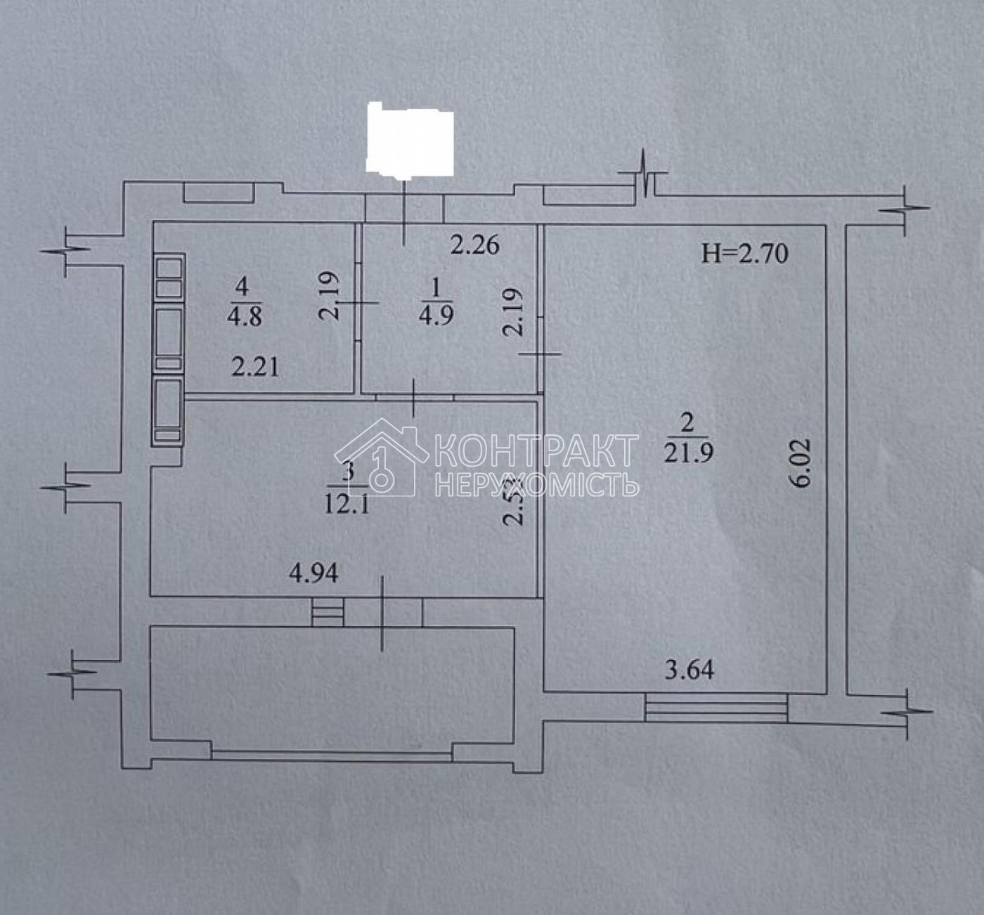 Продам квартиру в ЖК Казка