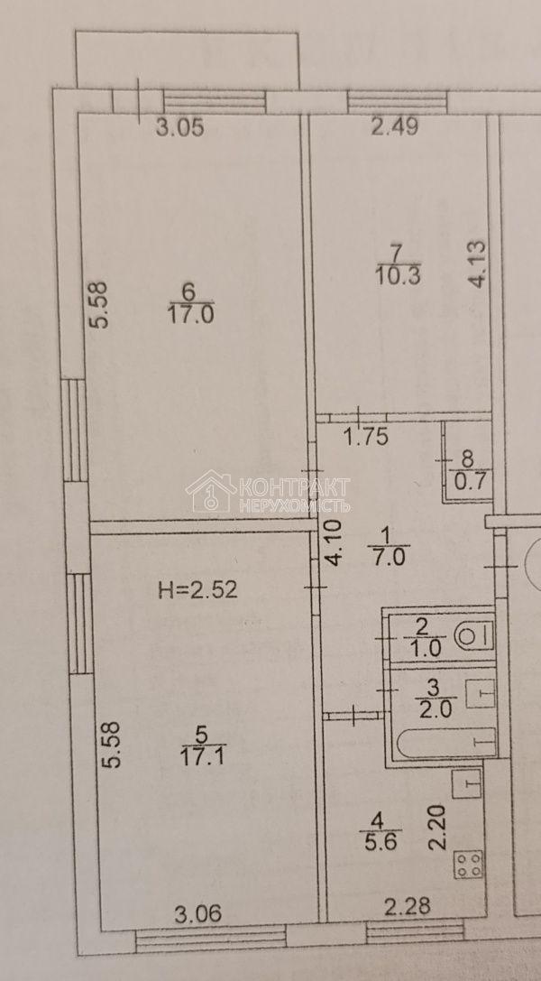 Продаж 3 кім. квартири, Нові будинки