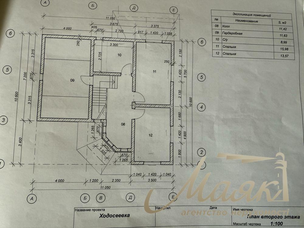 Продажа дома 140 м2, в с. Ходосовка, Обуховское направление, Киевская область,  участок — 8 соток, рядом лес и озеро.
