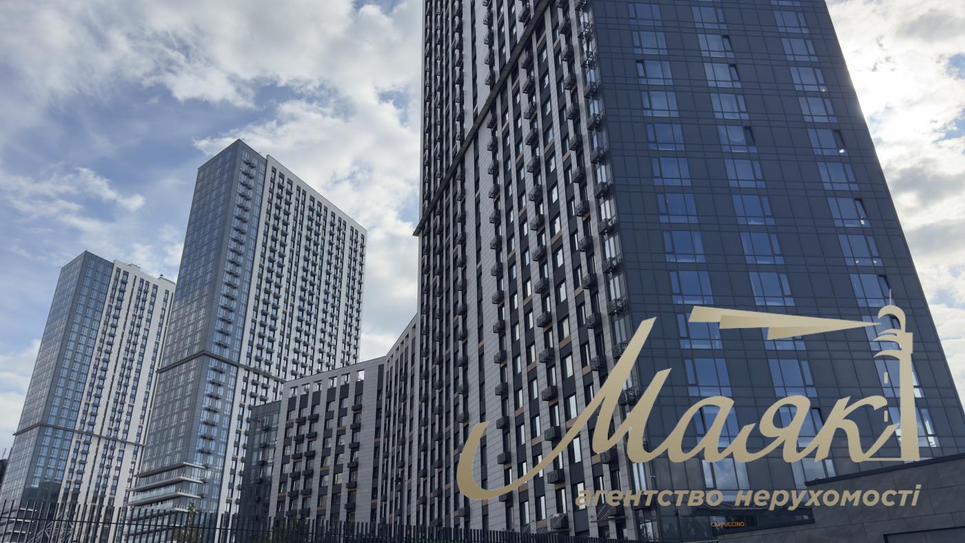 Продажа 1-комнатной видовой квартиры 45 м2 в ЖК Метрополис, Теремки