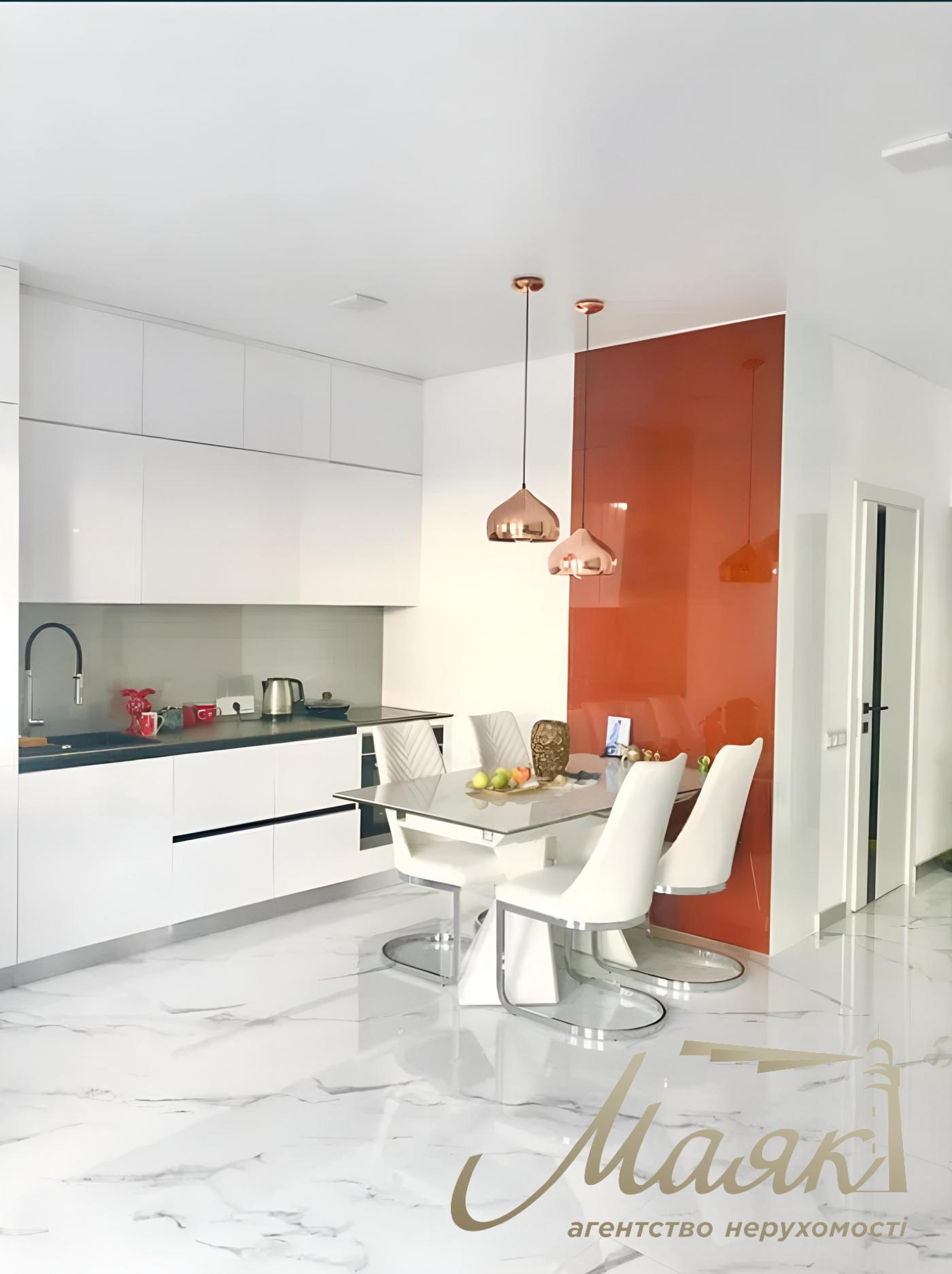Аренда 1-комнатной 48м2 квартиры в ЖК "Chicago central house"  ул. Антоновича 44