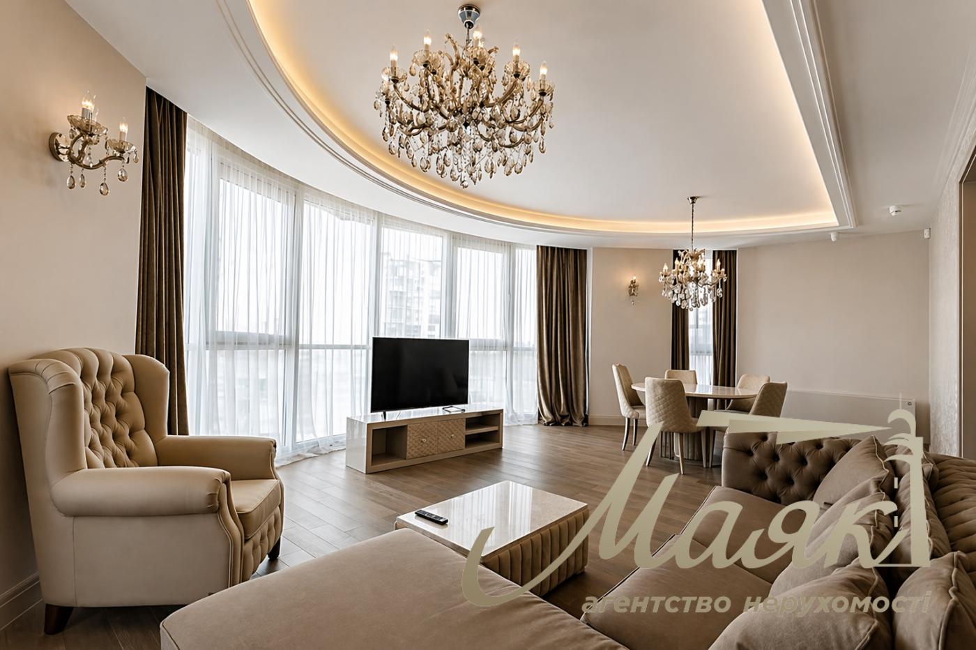 Аренда видовой квартир в ЖК Новопечерские Липки 