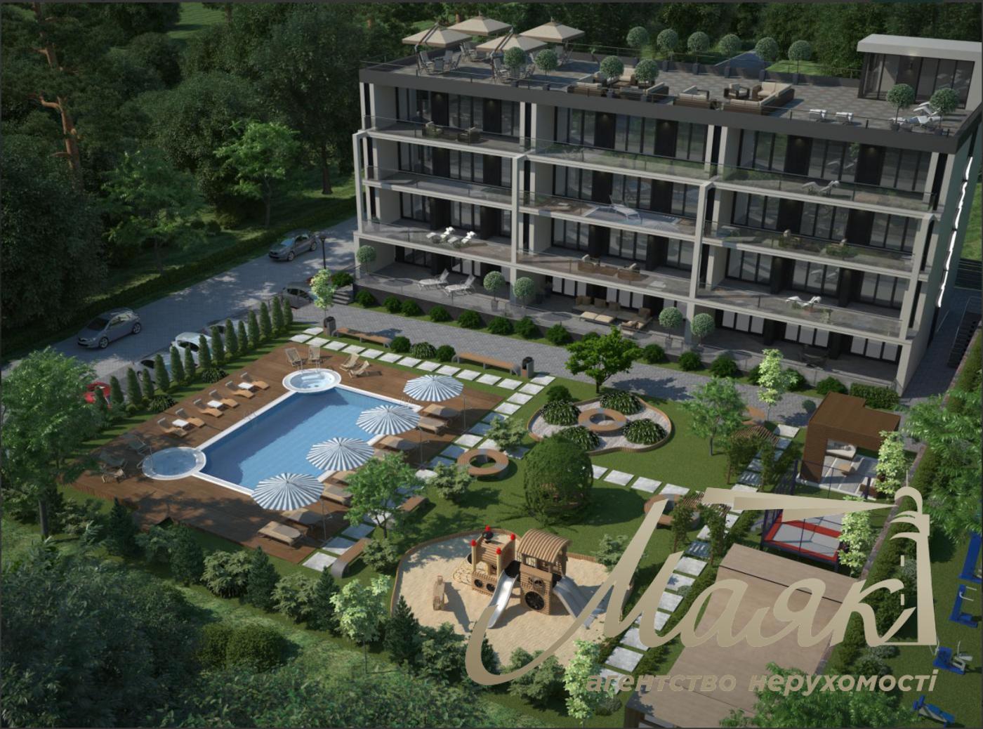 Продаж 2-х кімнатної квартири 109,68м2, Ходосівка, КМ XO RESIDENCE.