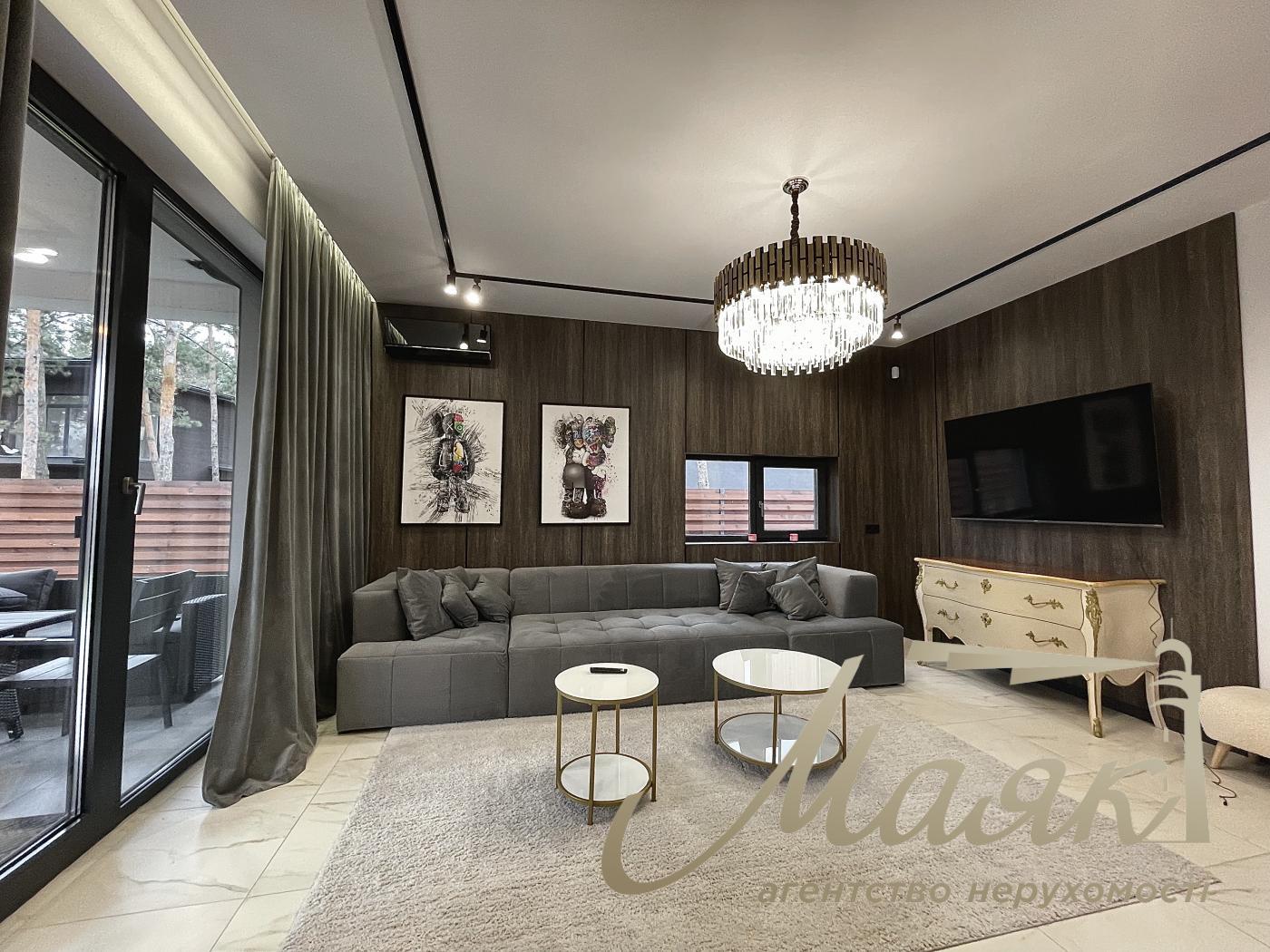 Rent a 150-square-meter two-story house in the “GoldFish” residential complex, Lebedevka, Vyshgorod District