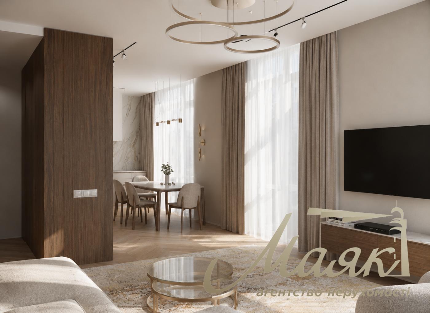 3-bedroom apartment for sale, 118 m², in the "French Quarter 2" residential complex, John McCain Street, Pechersk, Downtown, Kyiv