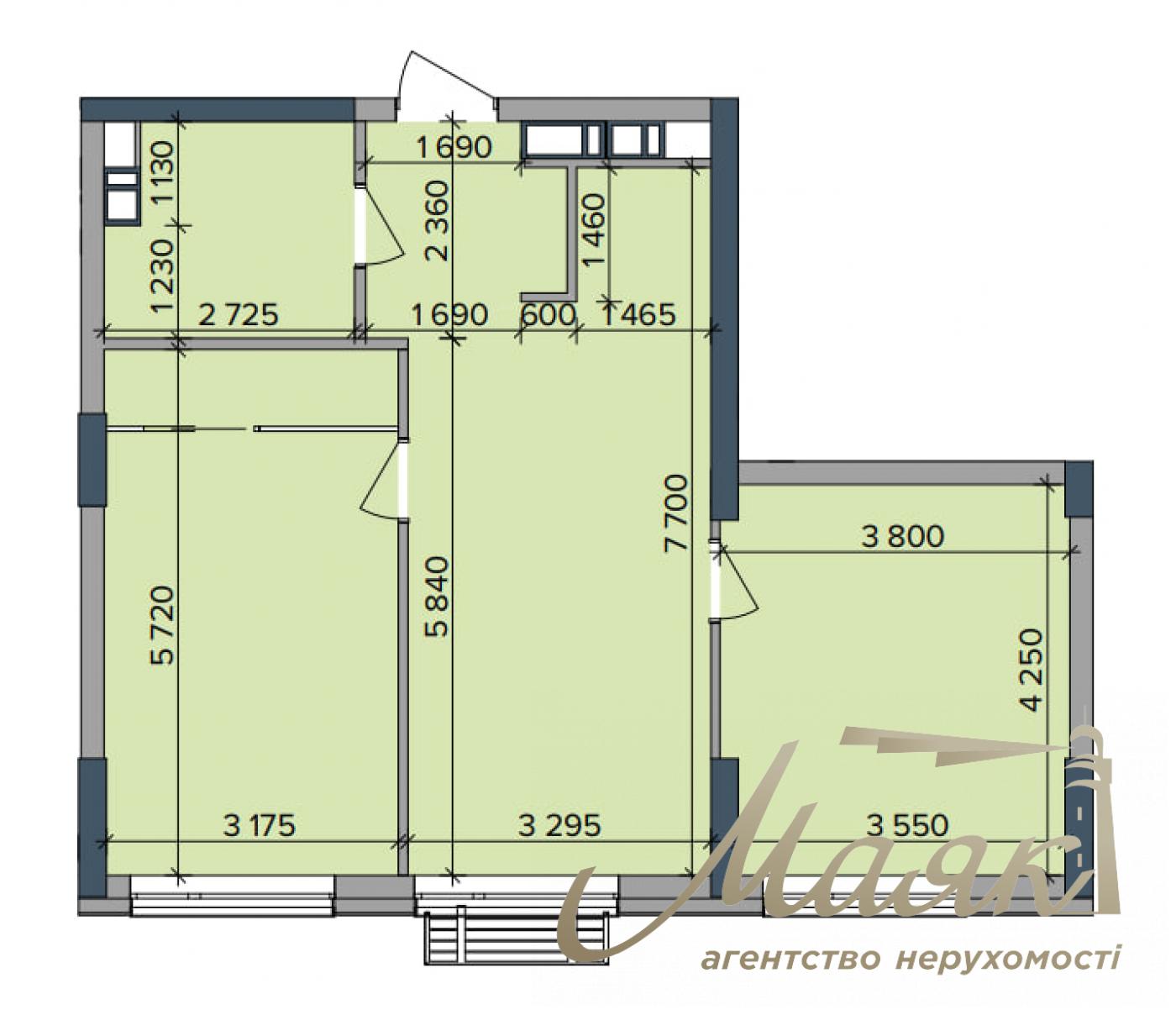 For sale 3-bedroom apartment in LCD Metropolis, Goloseevsky district, Teremki