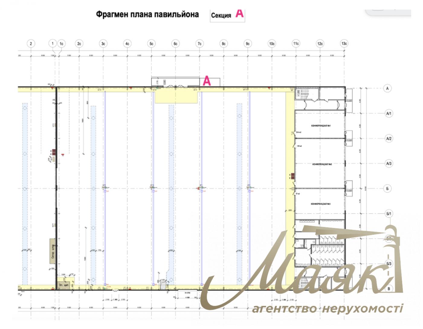 Аренда склада-производства 9300 м², Березовка