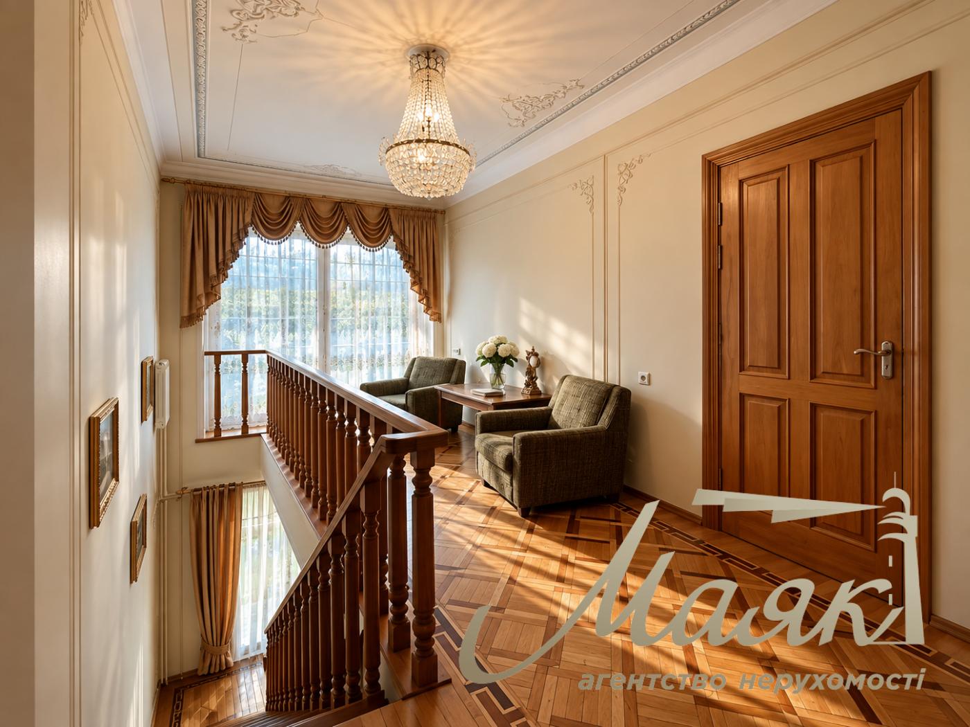 For rent: a two-story house in the town of Kozin/Koncha-Zaspa—207.9 m², 18.55 sotok, Anatoliy Solovyanenko Street, Obukhov direction, Kyiv Oblast.