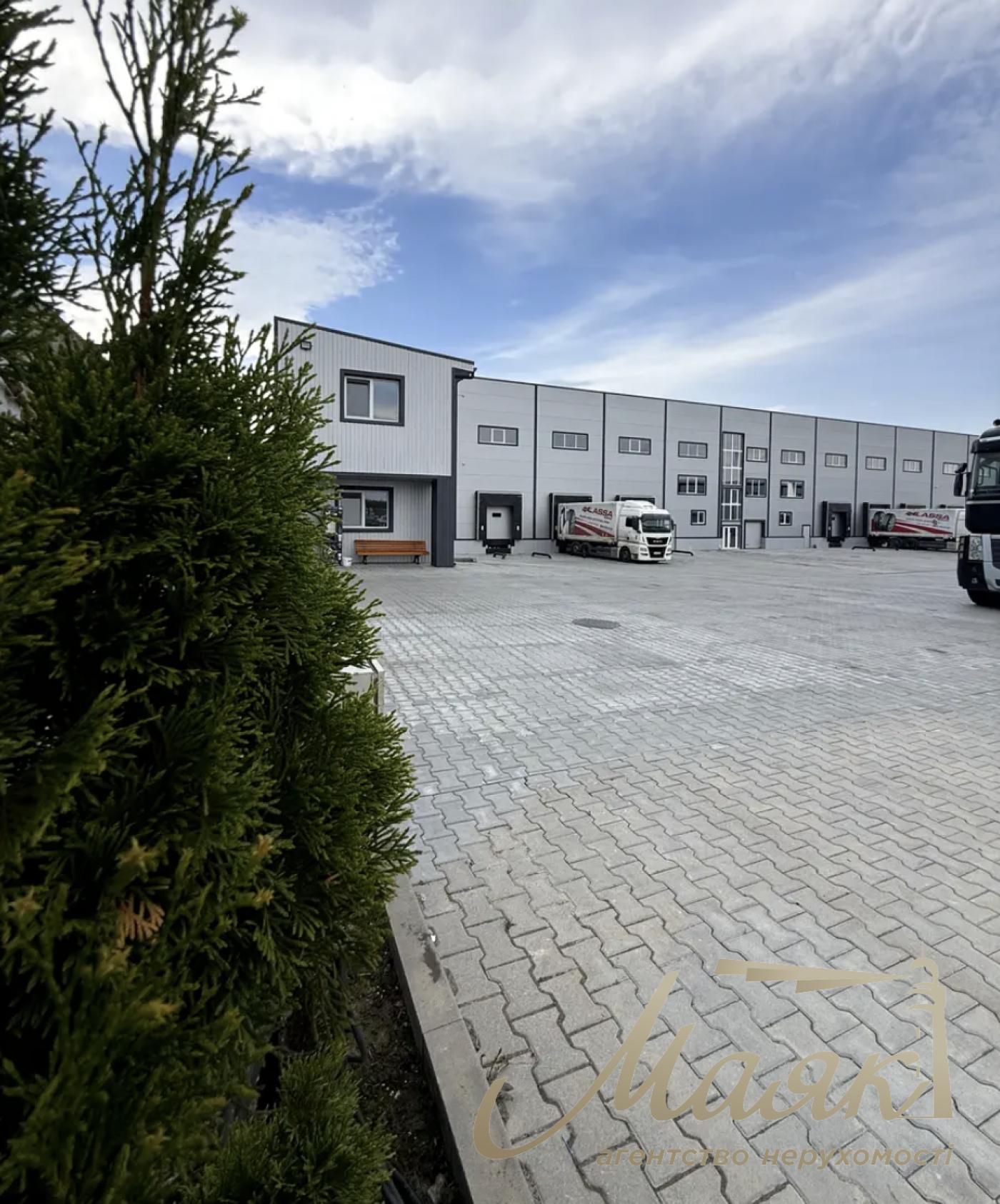 Оренда нового складського приміщення (1296 м²) у Борисполі