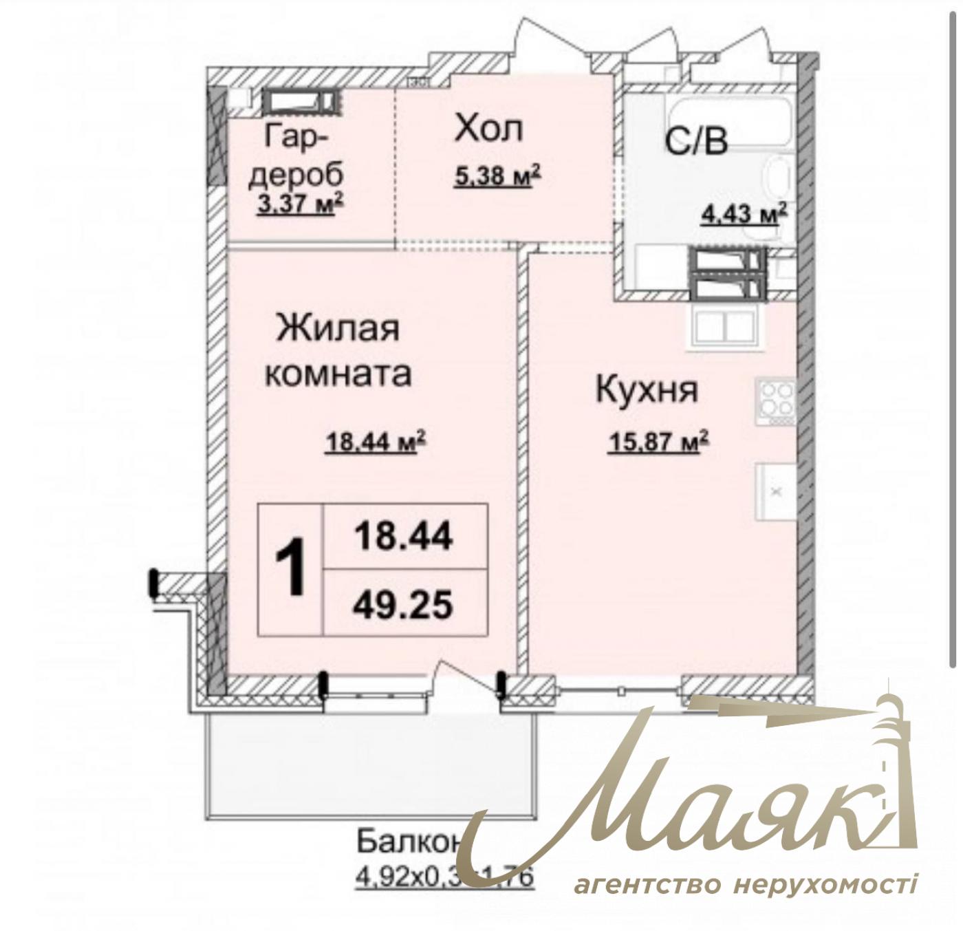 Продажа 1-комнатной квартиры ЖК Новопечерские Липки, ул. А. Верхогляда