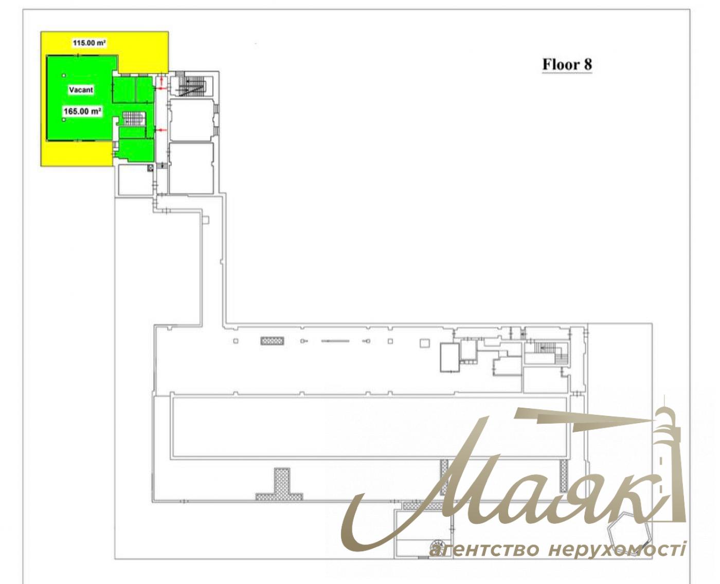 Rent duplex office 580 sq.m. in BC Leonardo on Bogdan Khmelnitsky str. 19/21