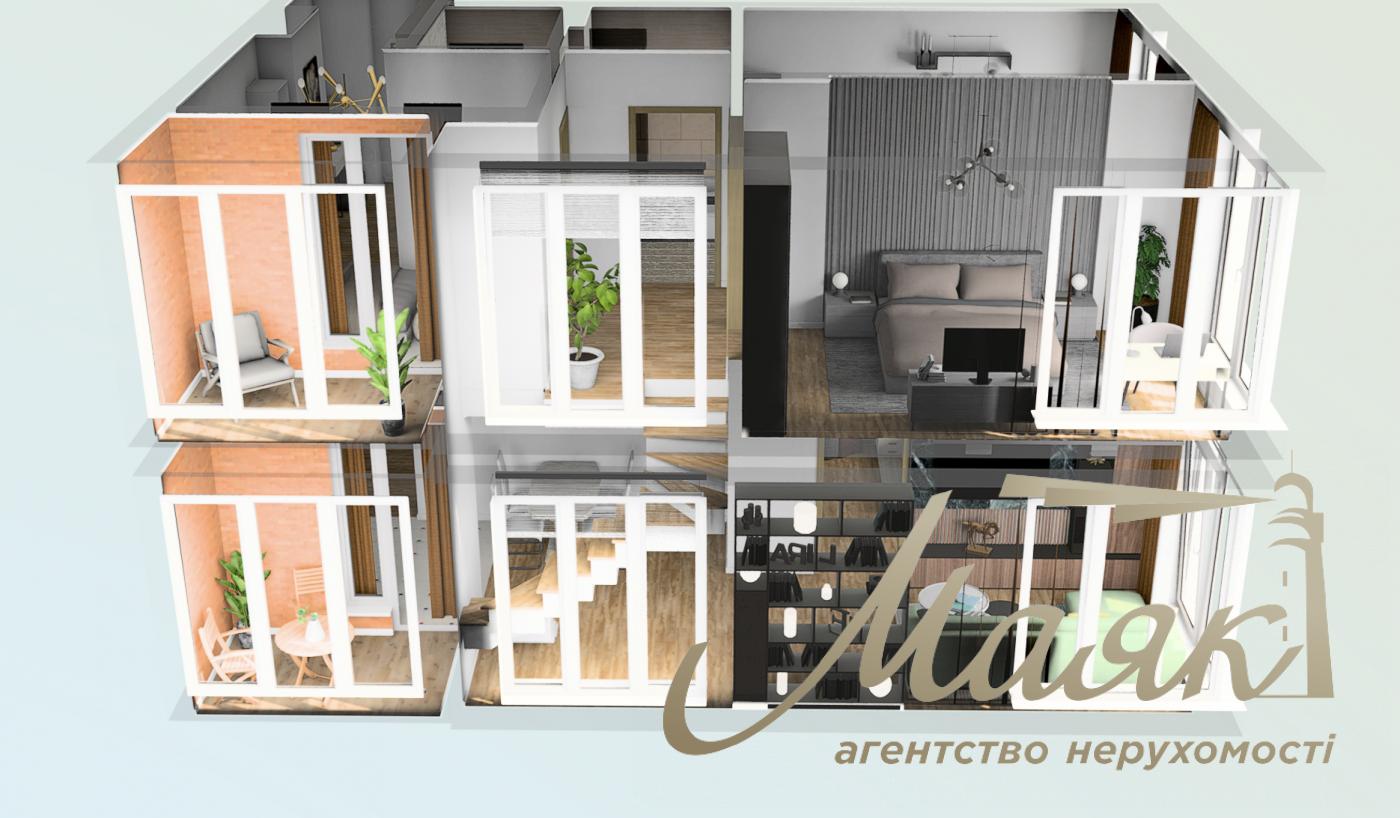 Продаж 4-кімнатної квартири в ЖК Sister, вул. Клеманська 3