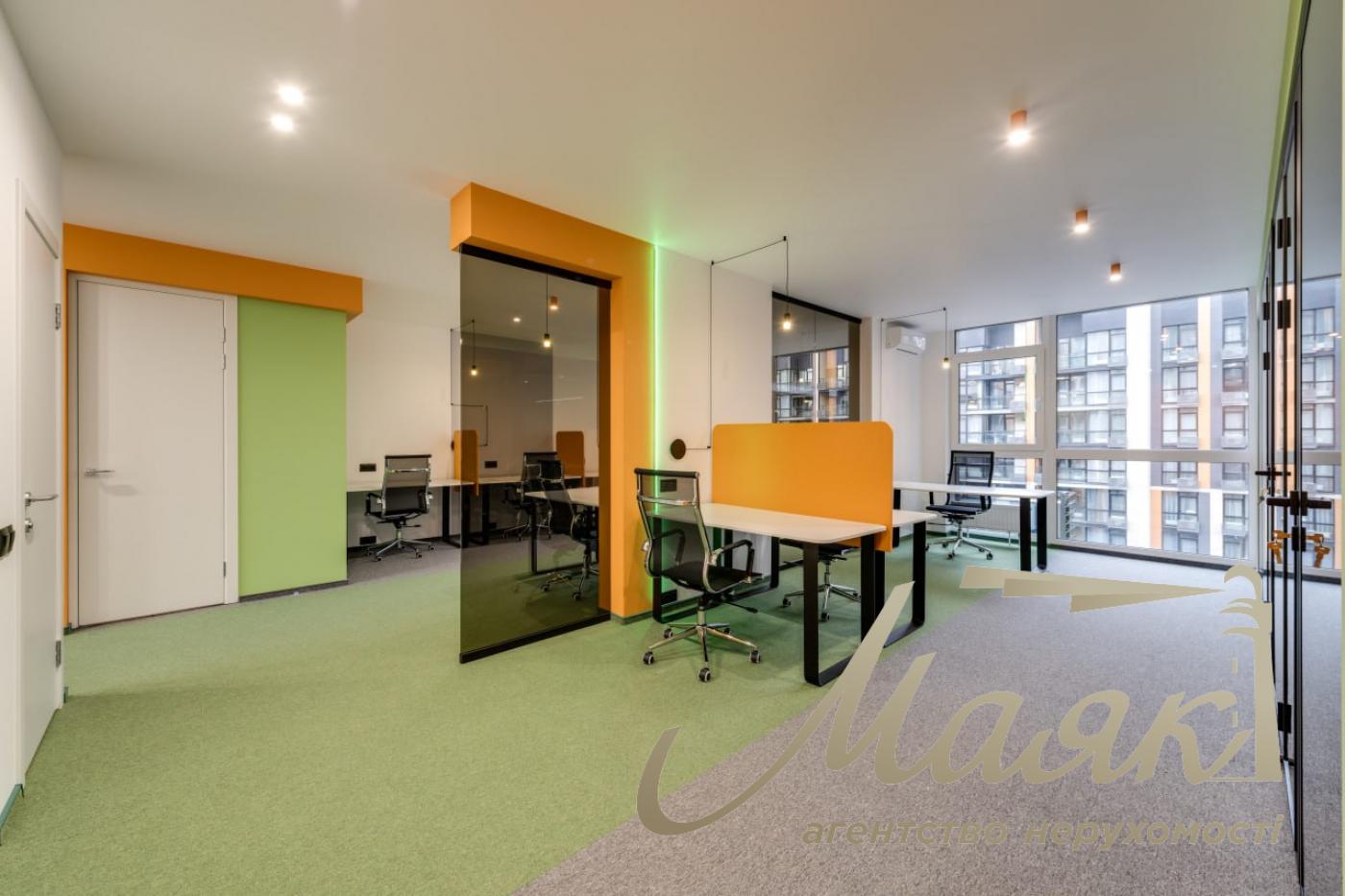 Rent a private office in the "French Quarter 2" residential complex, 3-A McKenna Street, Pechersk.