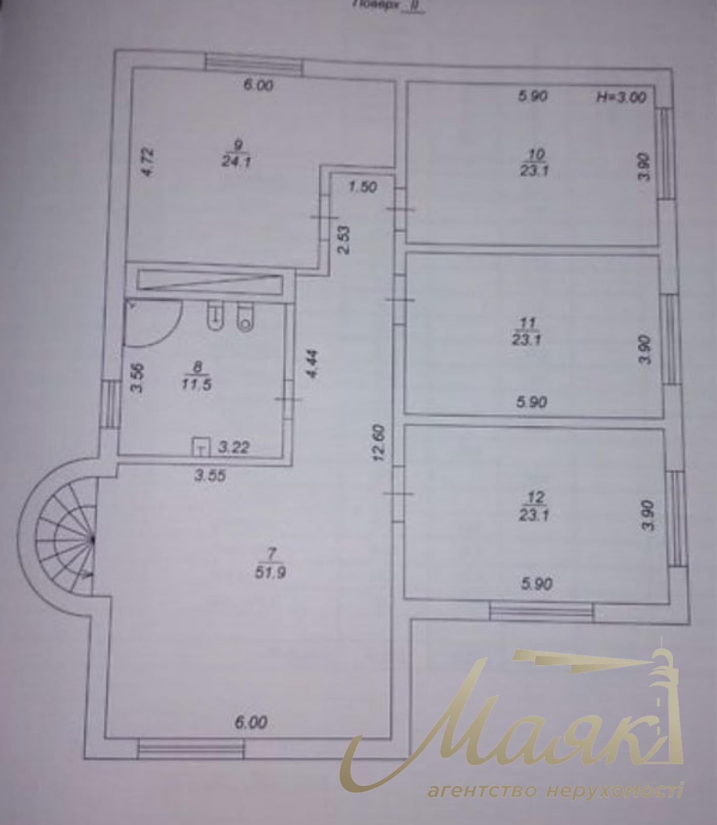 Оренда двоповерхового будинку площею 260 м² у с. Лісники, вул. Південна, Обухівський напрямок, Київська область