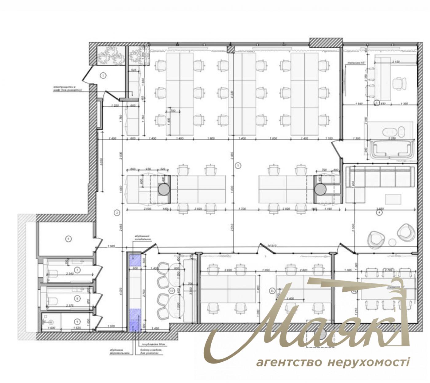 Продаж офісу ЖК Бульвар Фонтанів, вул. Іоанна Павла