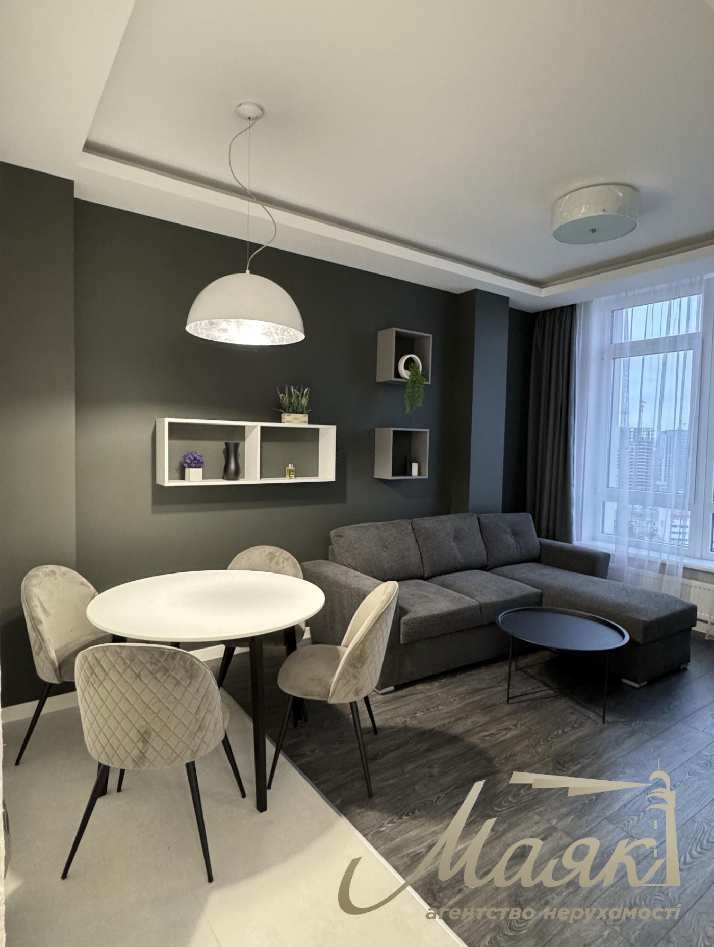 Оренда 1к квартири в ЖК Кадор, 47 м, Печерський район, Генератори на все