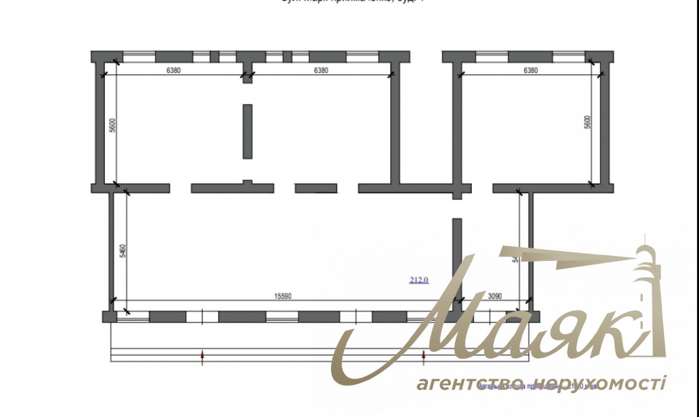 Sale of the facade room 212 sq.m.sq. Pechersk