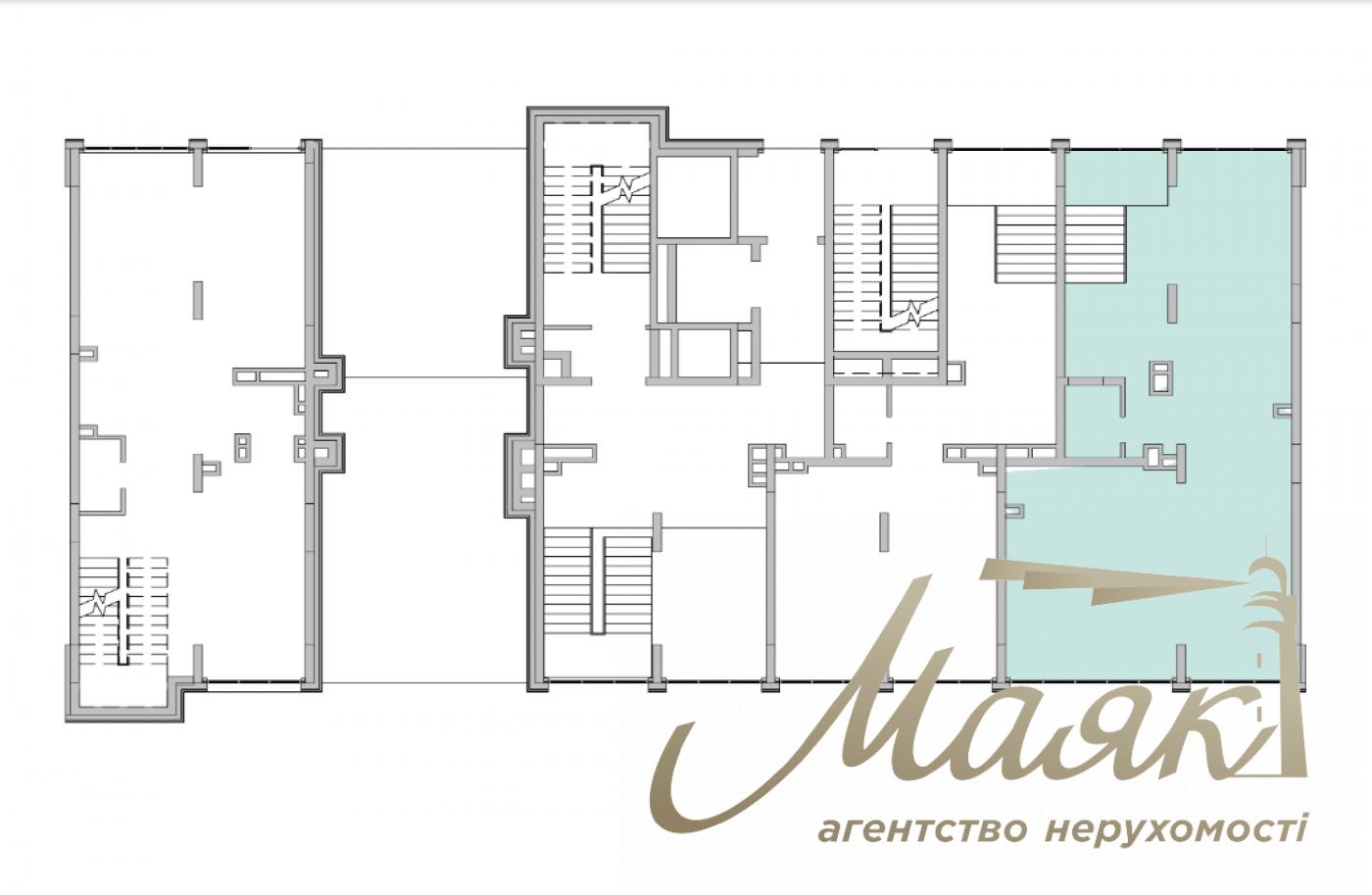 Продаж фасадного комерційного приміщення площею 113,71 м² у ЖК «Nordica Residence», Печерськ