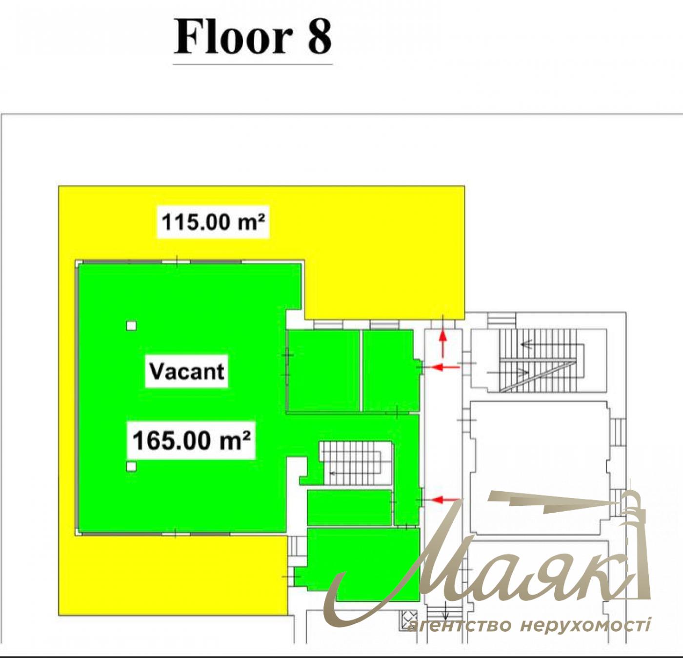 Rent duplex office 580 sq.m. in BC Leonardo on Bogdan Khmelnitsky str. 19/21