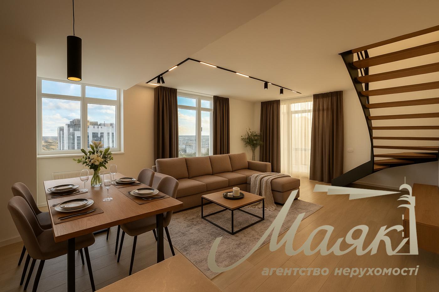 For sale duplex apartment 120m2 in Residential Complex "Podvysotskyi" Pechersk, Kiev