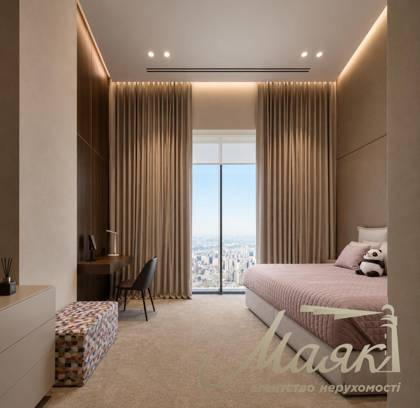 Exclusive 245 m² penthouse with a view for sale in the “Parus” residential complex, 1 Obolonska Embankment