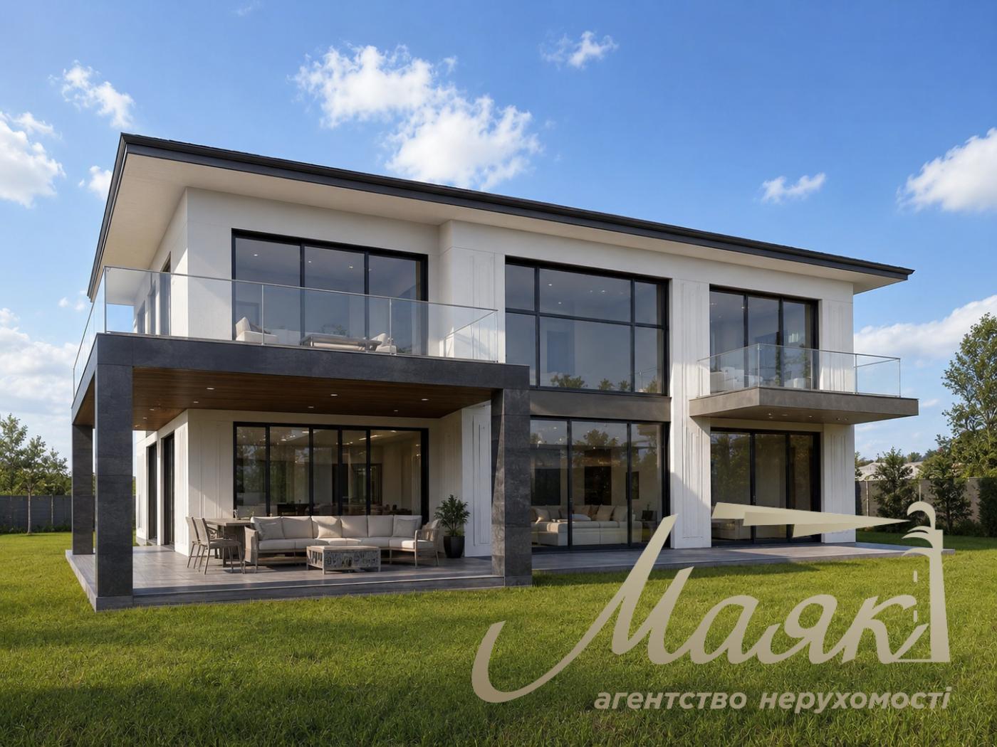 Продажа дома в КГ «Ясный Хутор» — 467 м² с. Ходосовка, терраса, балконы, панорамный вид