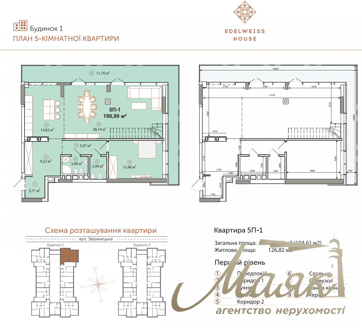 Продаж 3-х кімнатної квартири 107 м² в ЖК Edelweiss, Печерський район, центр Києва