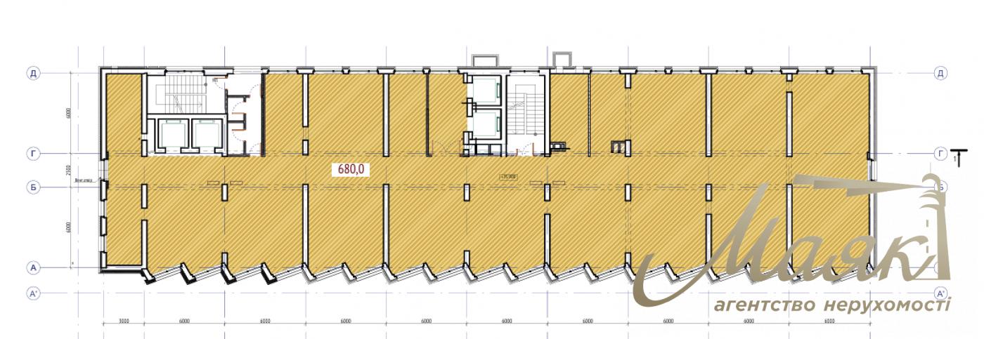 Аренда офиса 740 м.кв. Подол Контрактовая площадь