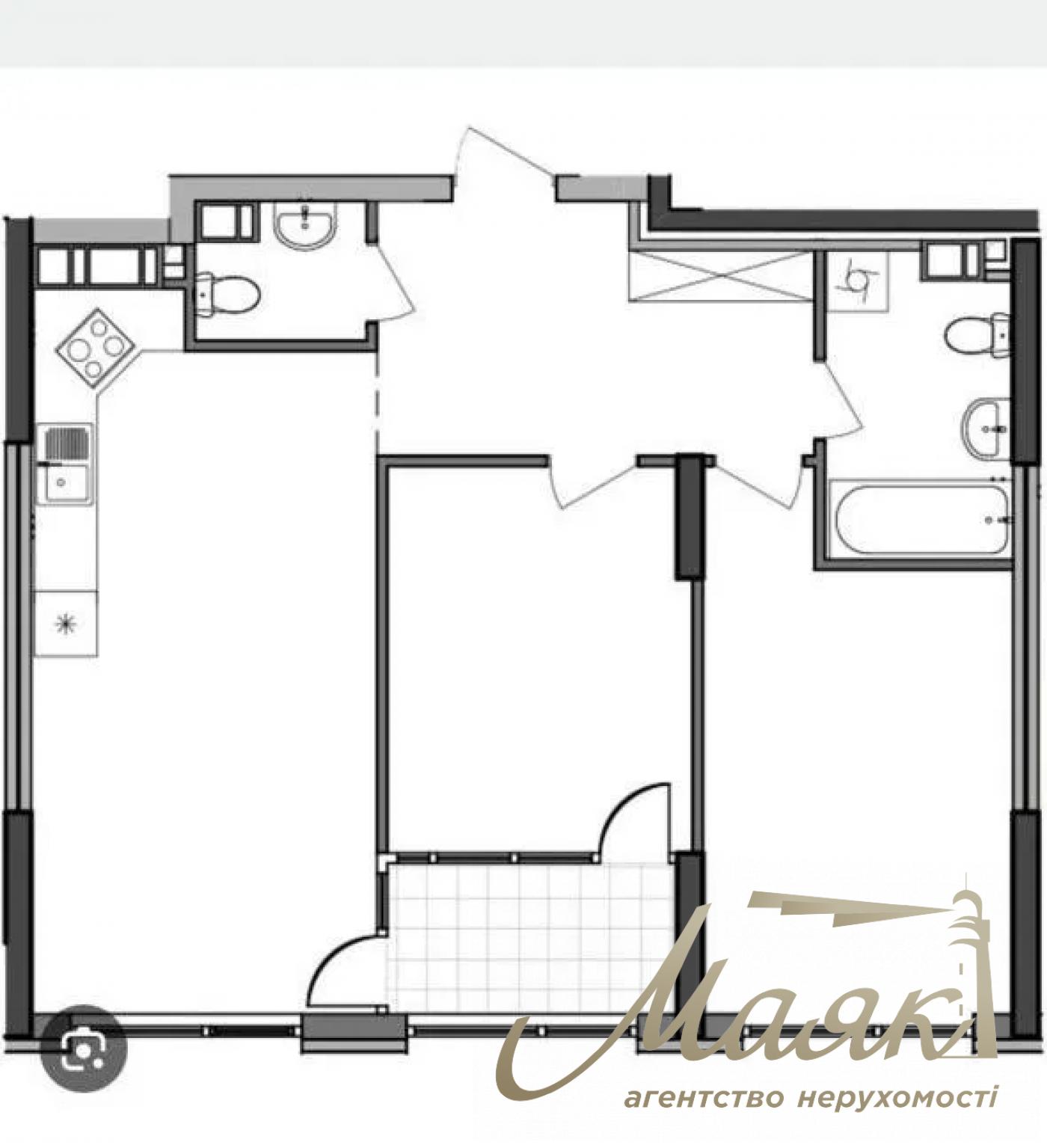 Продаж 3-кімнатної квартири ЖК Great, Дніпровська наб.