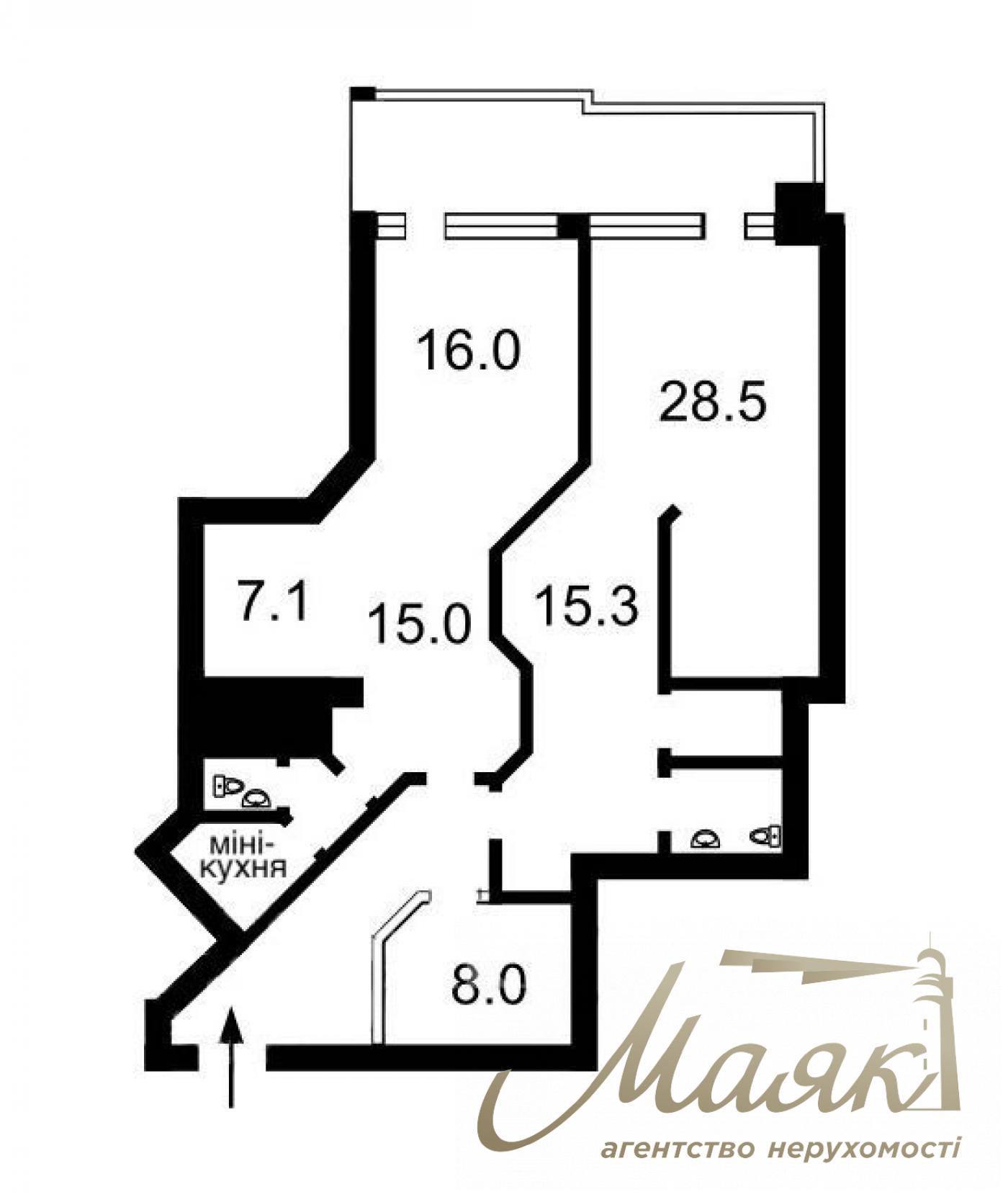 Оренда офісу 115м2 в БЦ Олімпійський, вул. велика Васильківська 72.