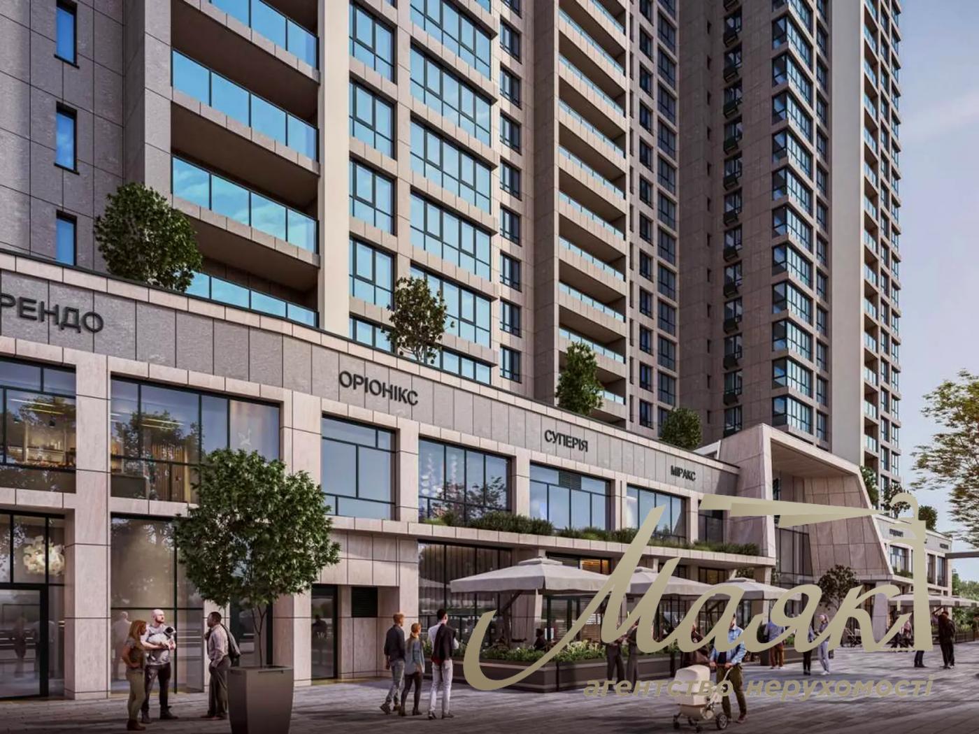 Продаж комерційного приміщення площею 57,18 м² у ЖК «Maxima Residence», Нижній Печерськ, Київ