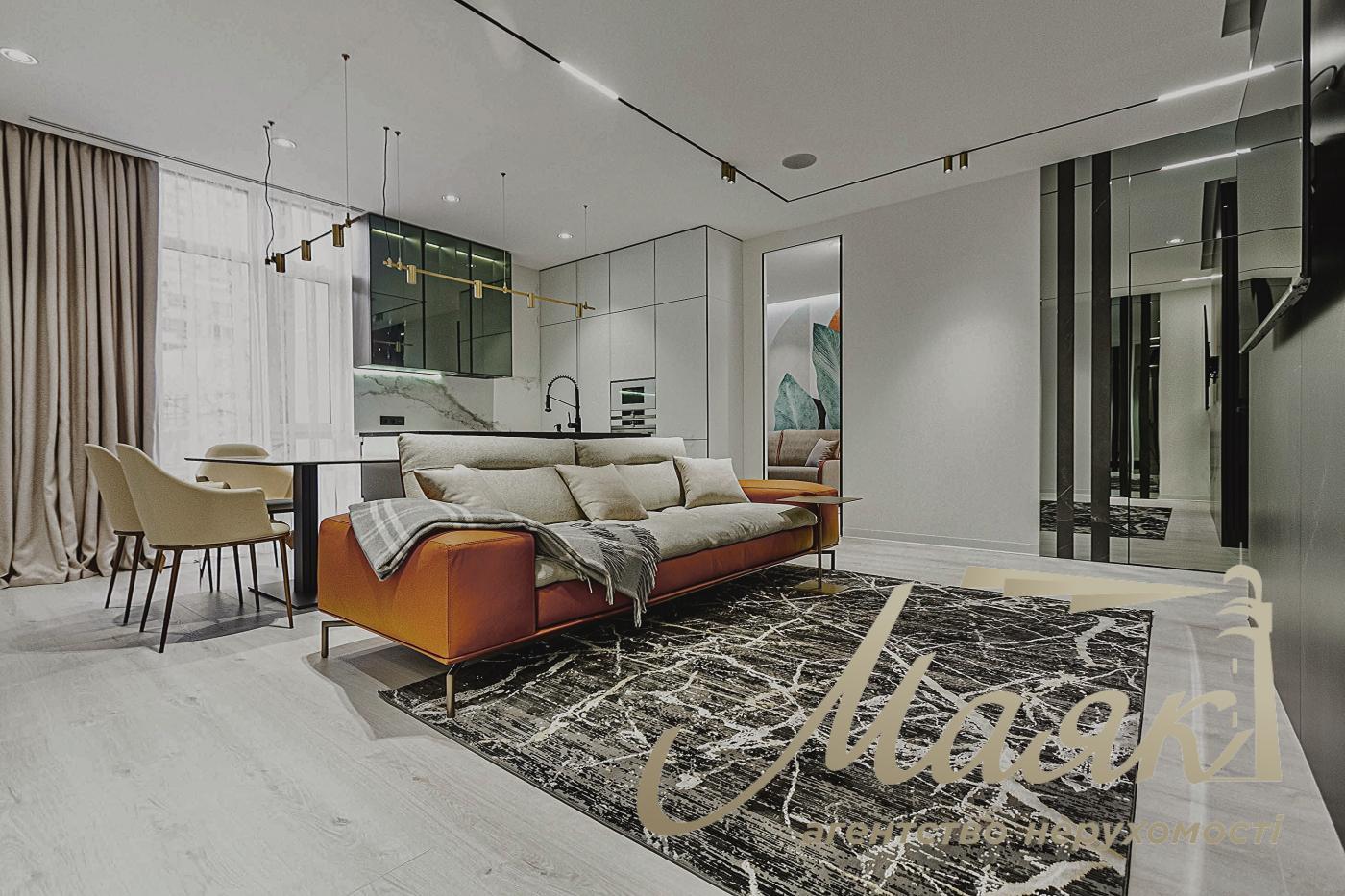 Rent 3k apartment Residential Complex Boulevard of Fountains, 100m2 Sapernoe Pole str., Pechersk