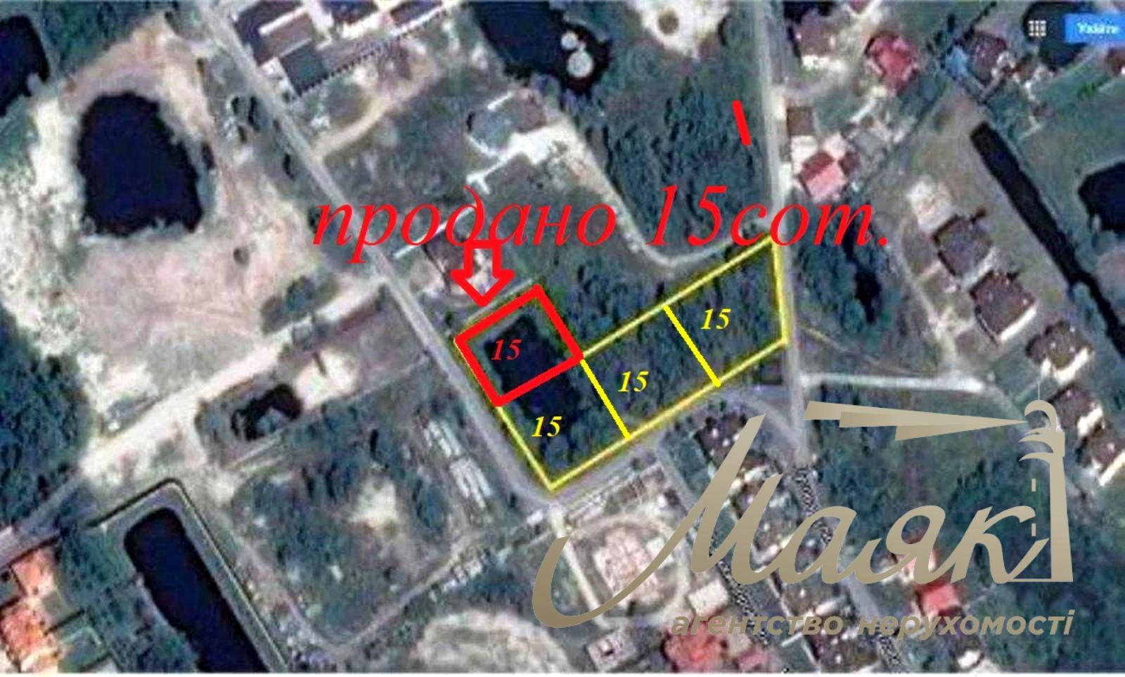 Investment Plots for Sale in Kozin: 3 plots, each 15 sotok; Prime Location; Old Kozin/Koncha-Zaspa; Obukhov Direction; Kyiv Oblast; Kazatsky Avenue