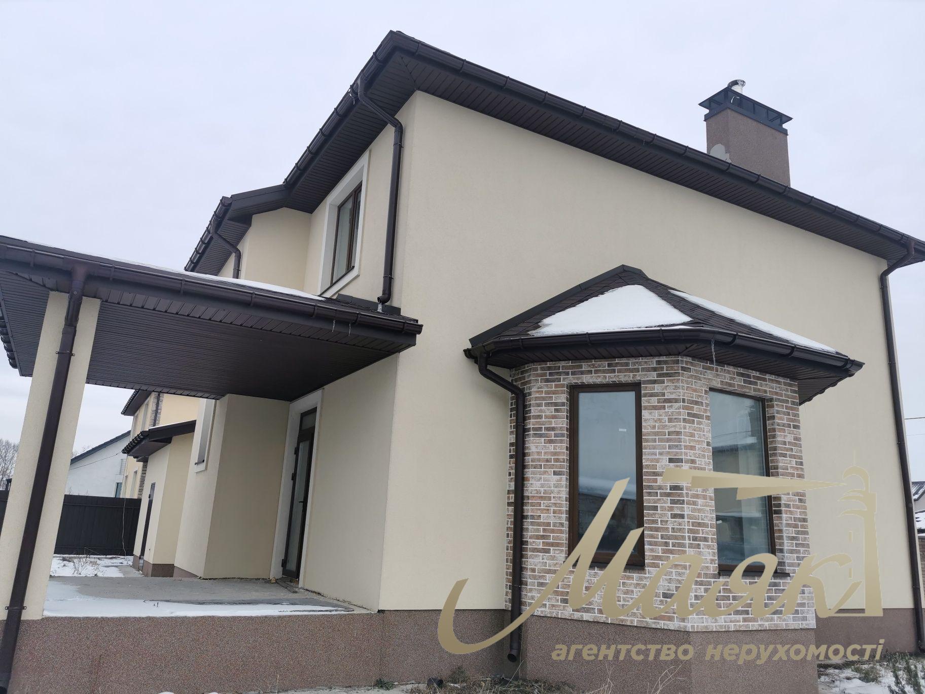 Продажа 2х-этажного дома 200м2, в с. Гатное, 7 минут до метро Теремки, Киевская область.