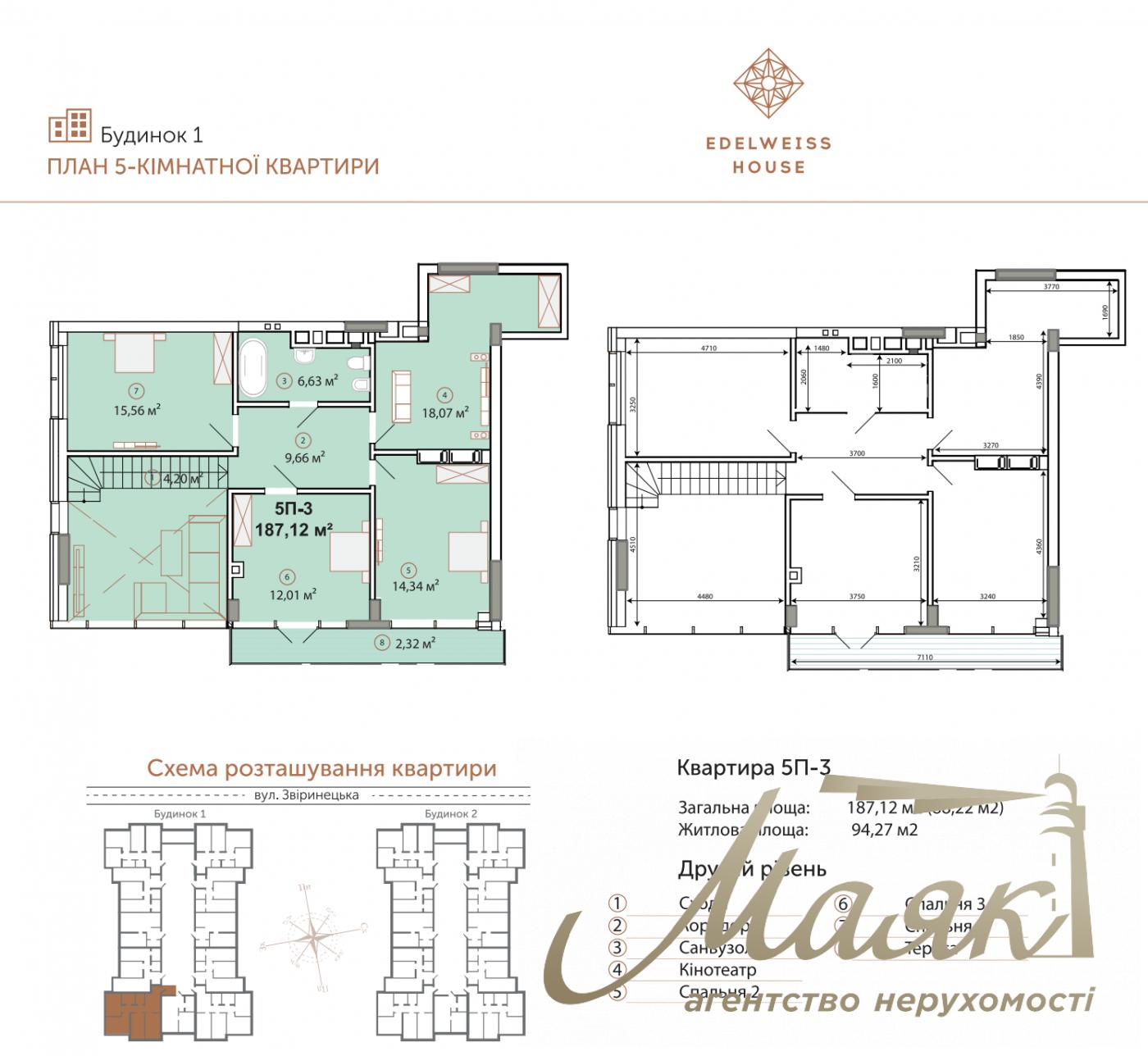 Продаж 3-х кімнатної квартири 107 м² в ЖК Edelweiss, Печерський район, центр Києва