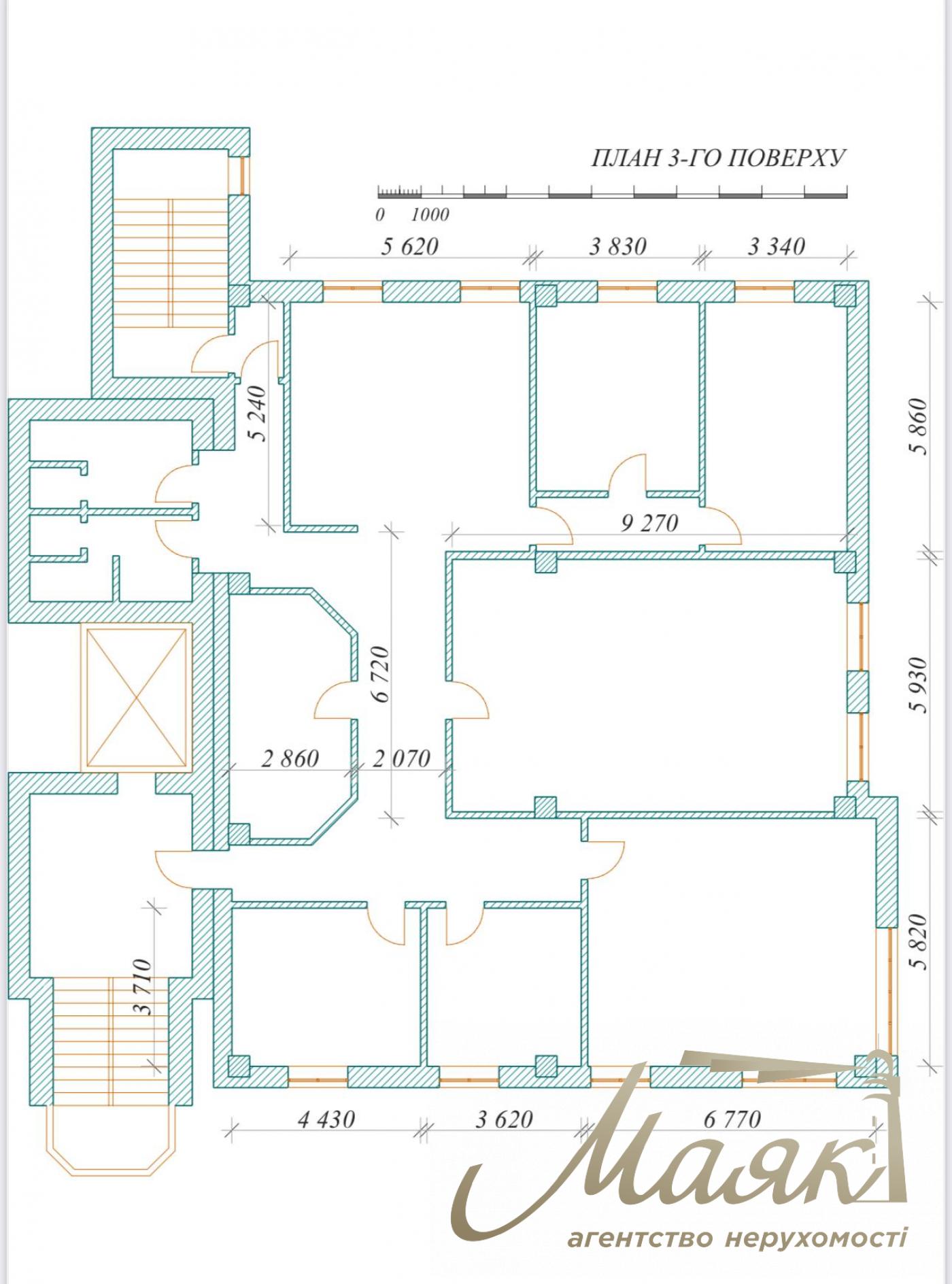 Аренда офиса 263м2 БЦ Horizon Office Towers ул. Шевковичная Печерский район Центр