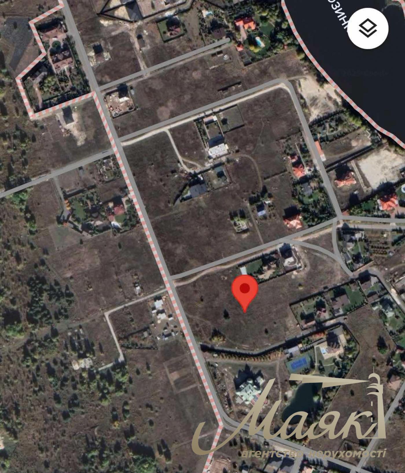 Продаж землі під інд. будівництво село Козин. Конча-Заспа район