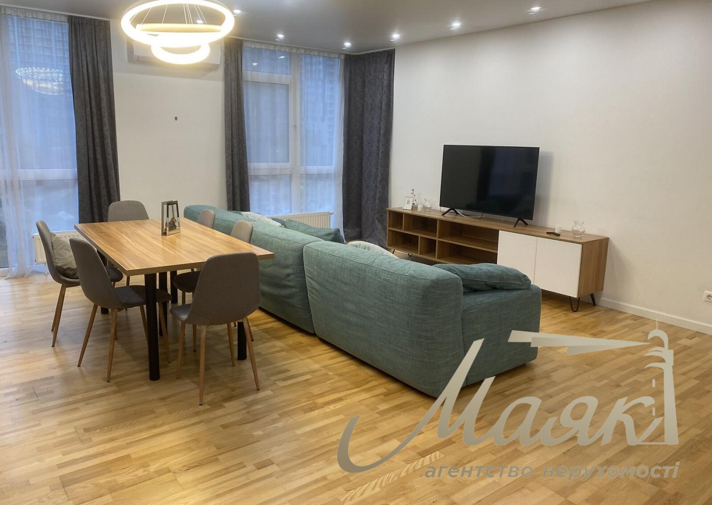 Аренда 3-комнатной квартиры 80м2 ЖК Французский Квартал 2 ул. Предславинская 53