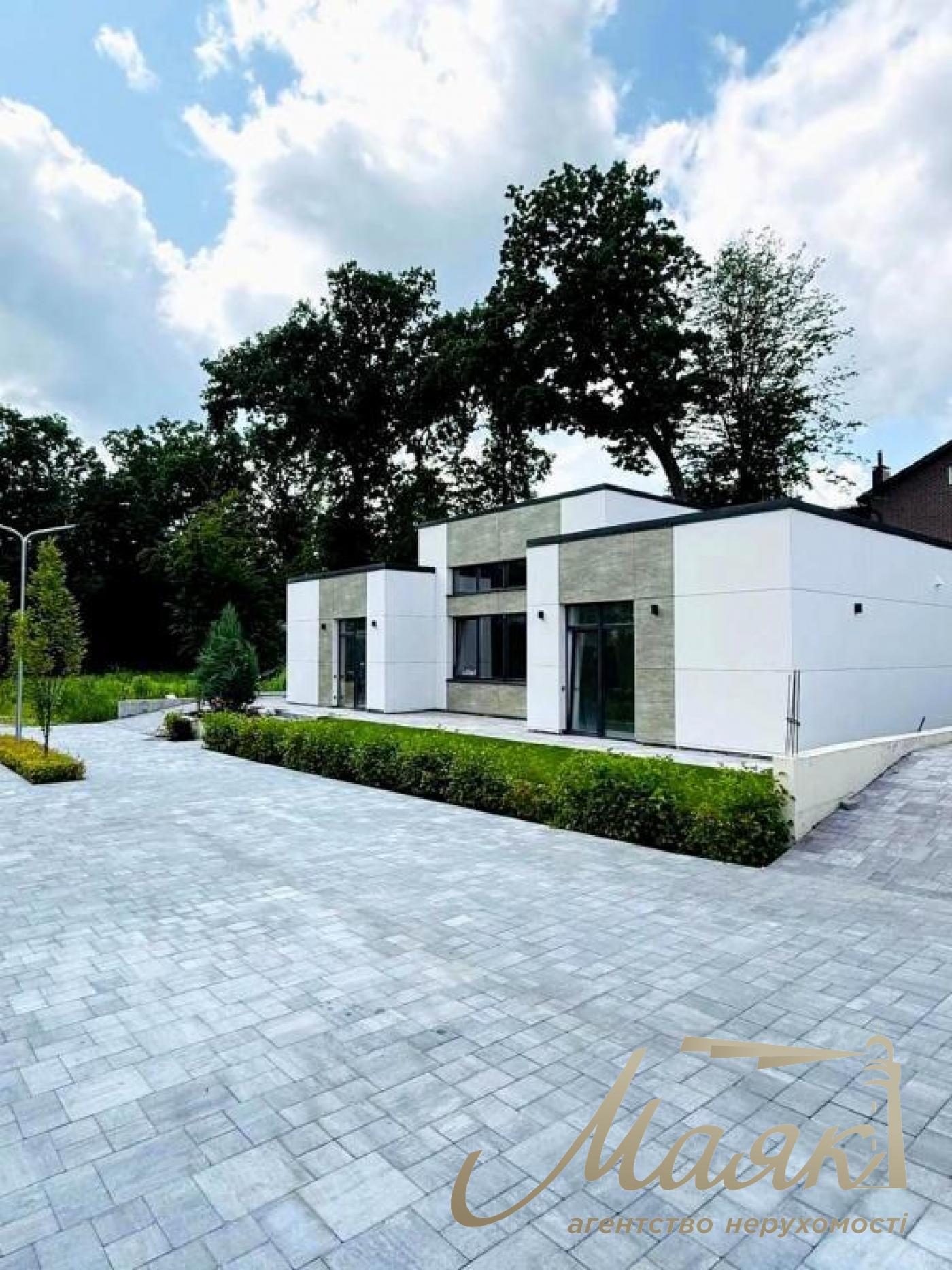 Продаж сучасного будинку 172м2 у закритому КМ Лісники, поруч ліс